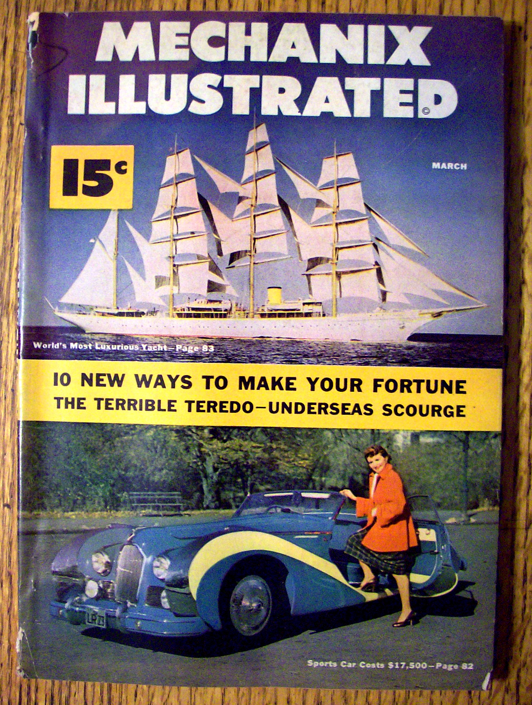 Mechanix Illustrated-March 1950-10 Ways To Make Fortune