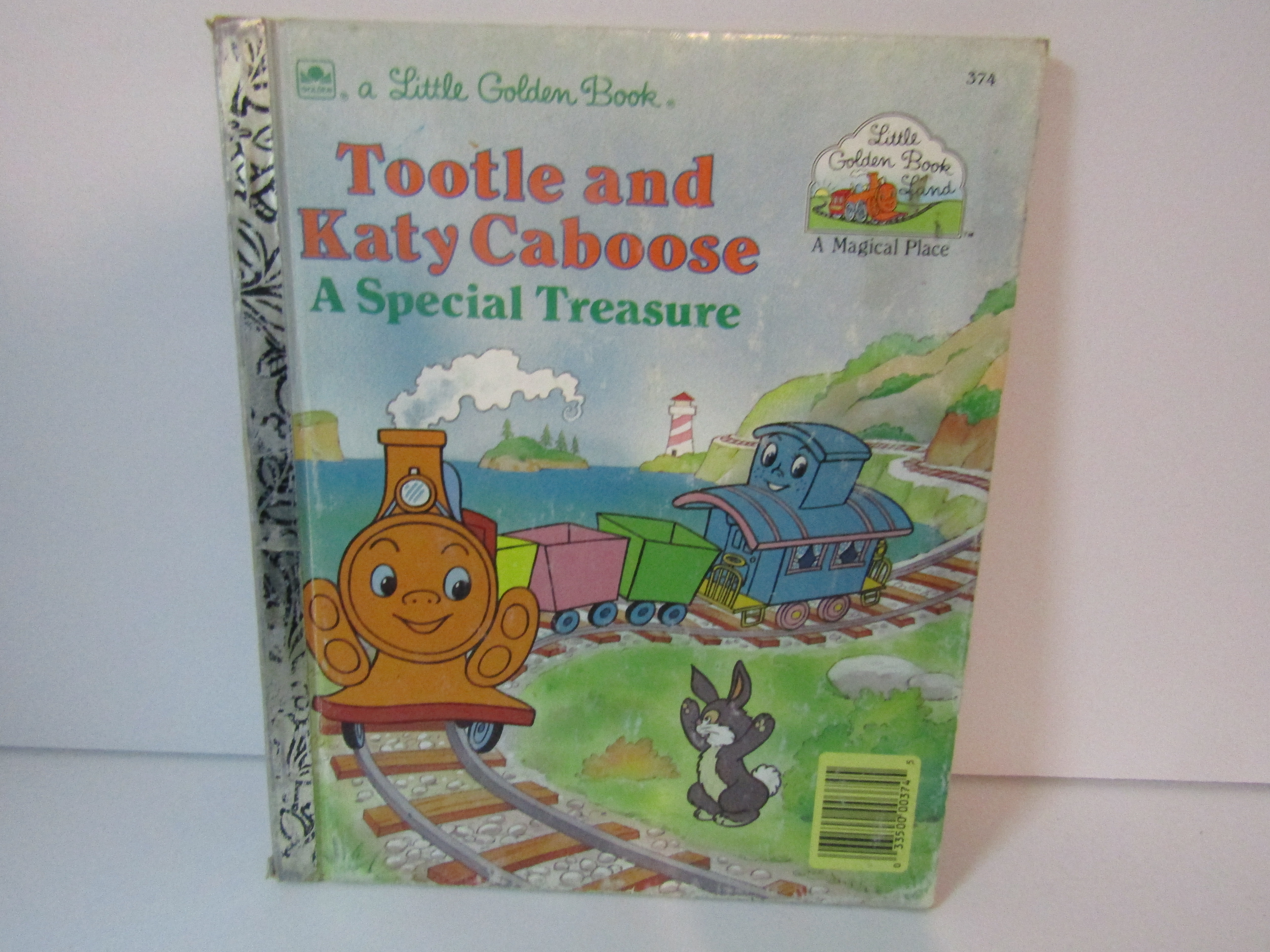 Little Golden Book Tootle and Katy Caboose