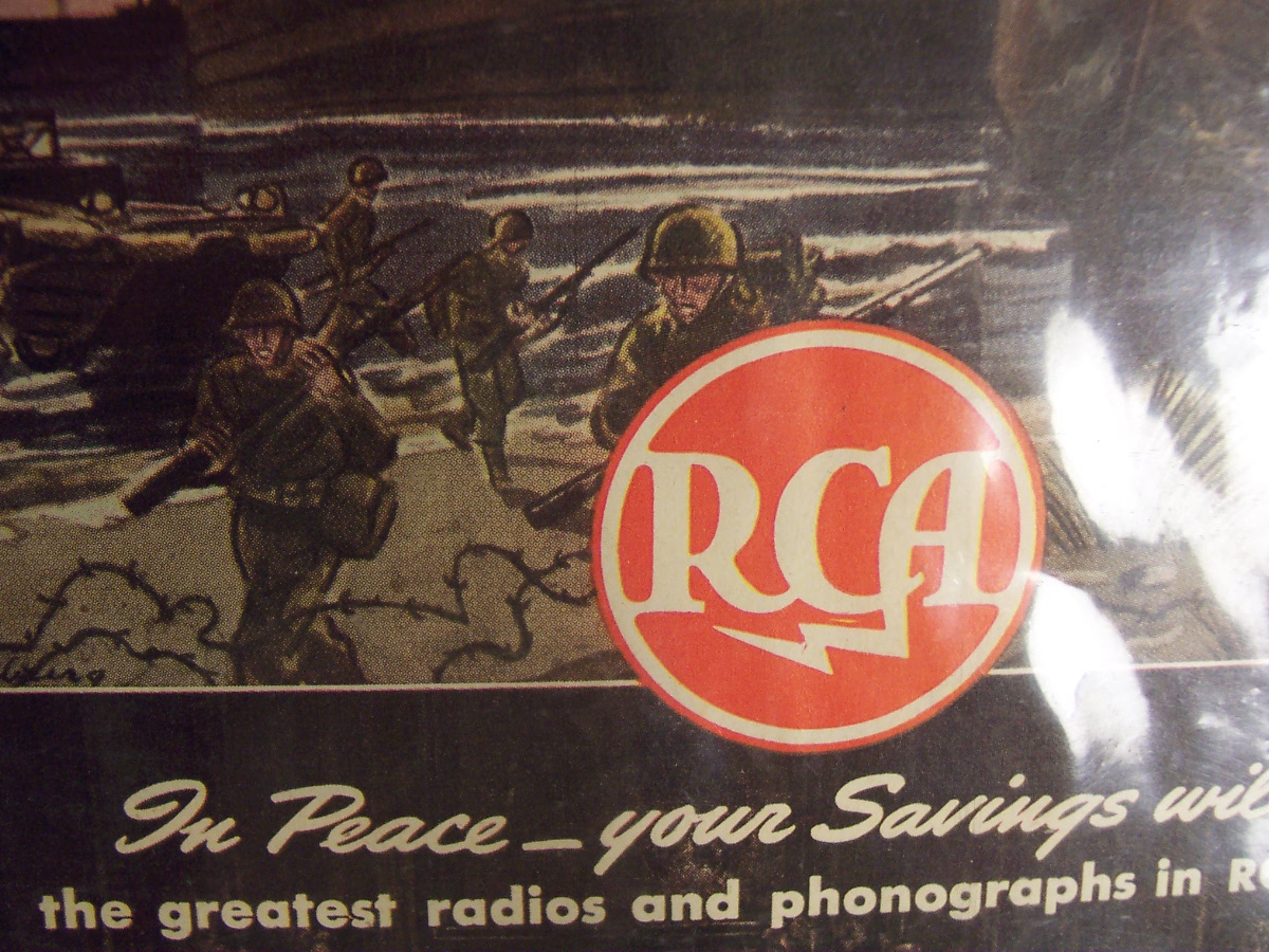 RCA Victor Advertising for War Bonds