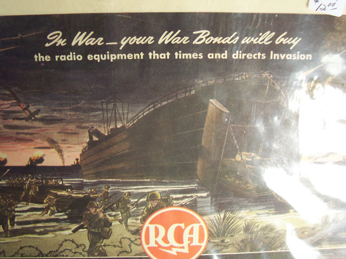 RCA Victor Advertising for War Bonds