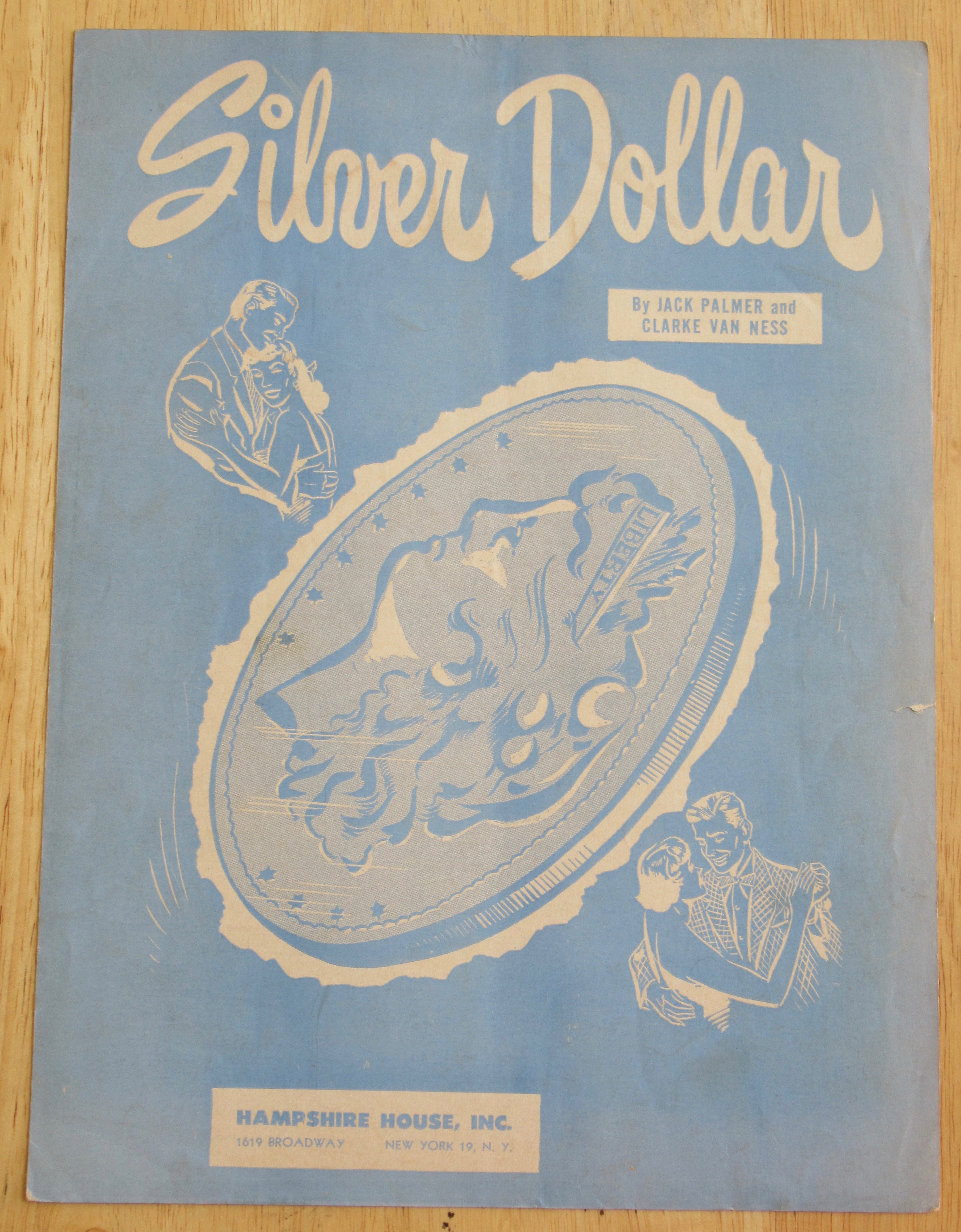 1950 Silver Dollar Sheet Music