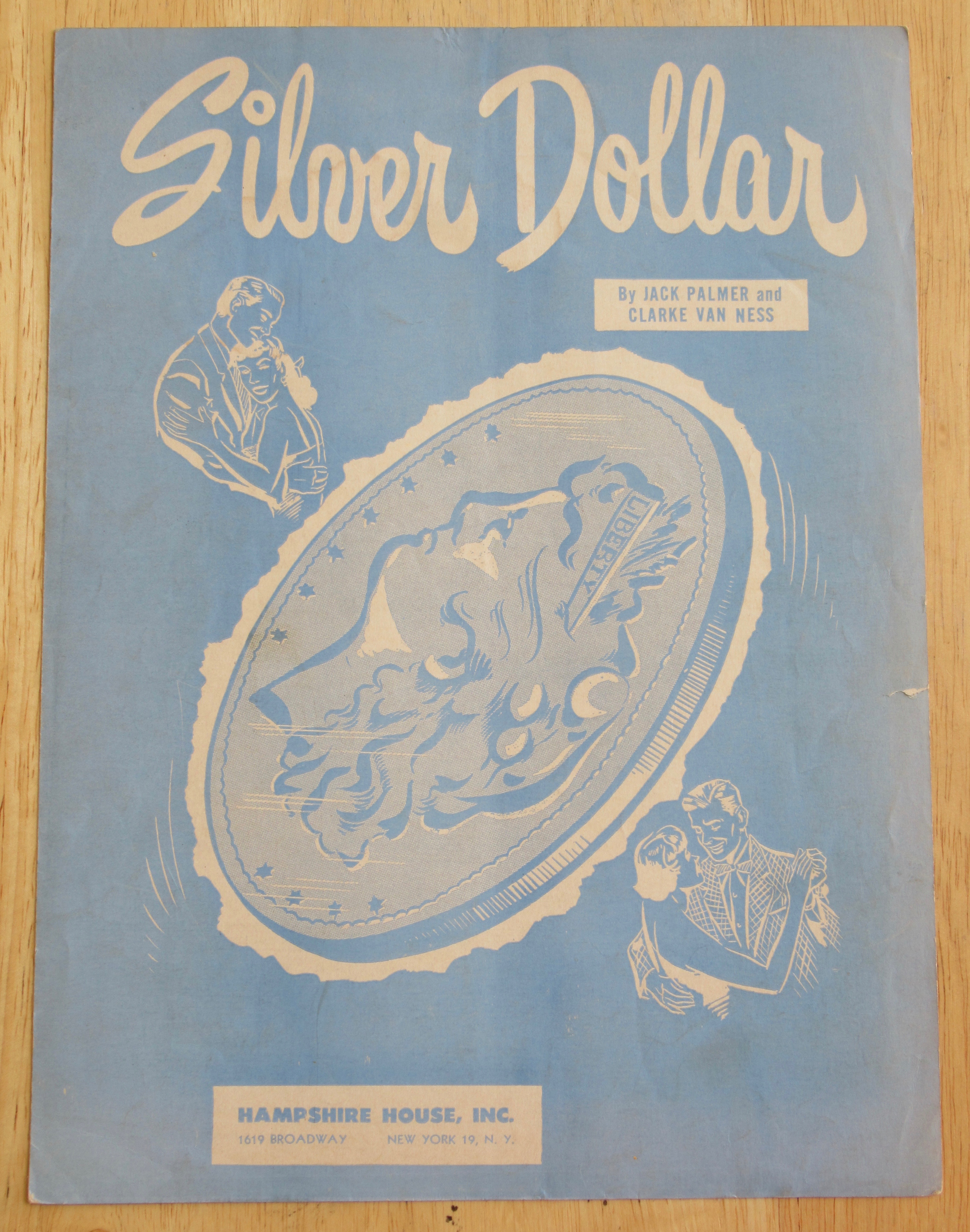 1950 Silver Dollar Sheet Music