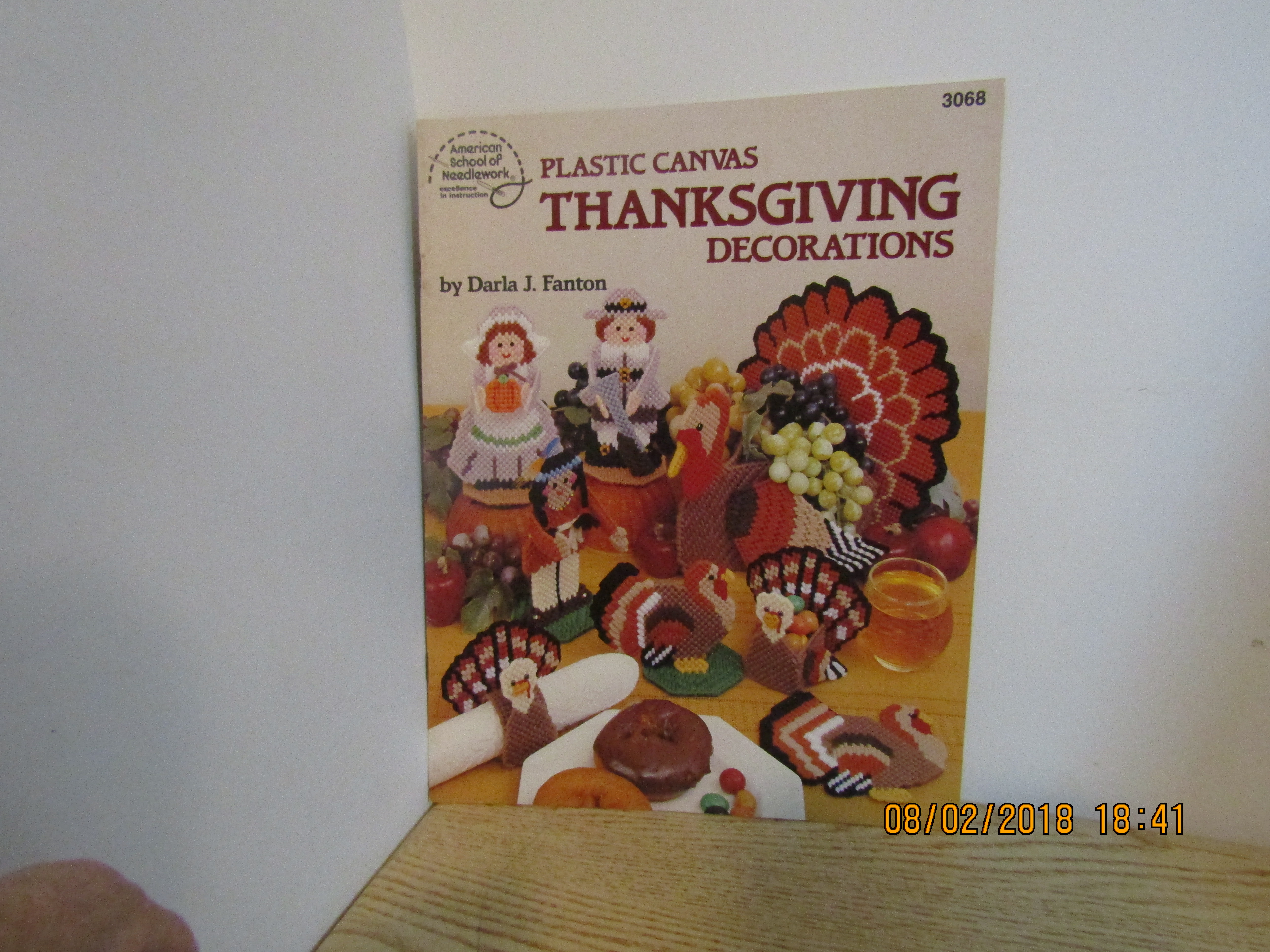 ASN Plastic Canvas Thanksgiving Decorations  #3068