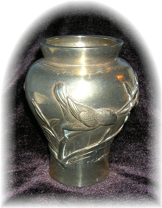 Pair of Victorian/Edward ENGLISH Brass Vases.