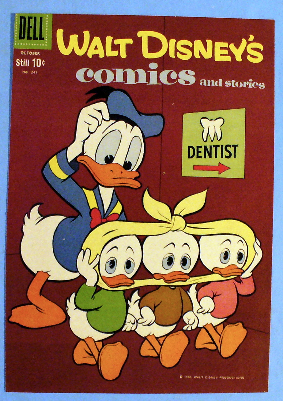Walt Disney's Comics and Stories Comic Cover - Oct 1960