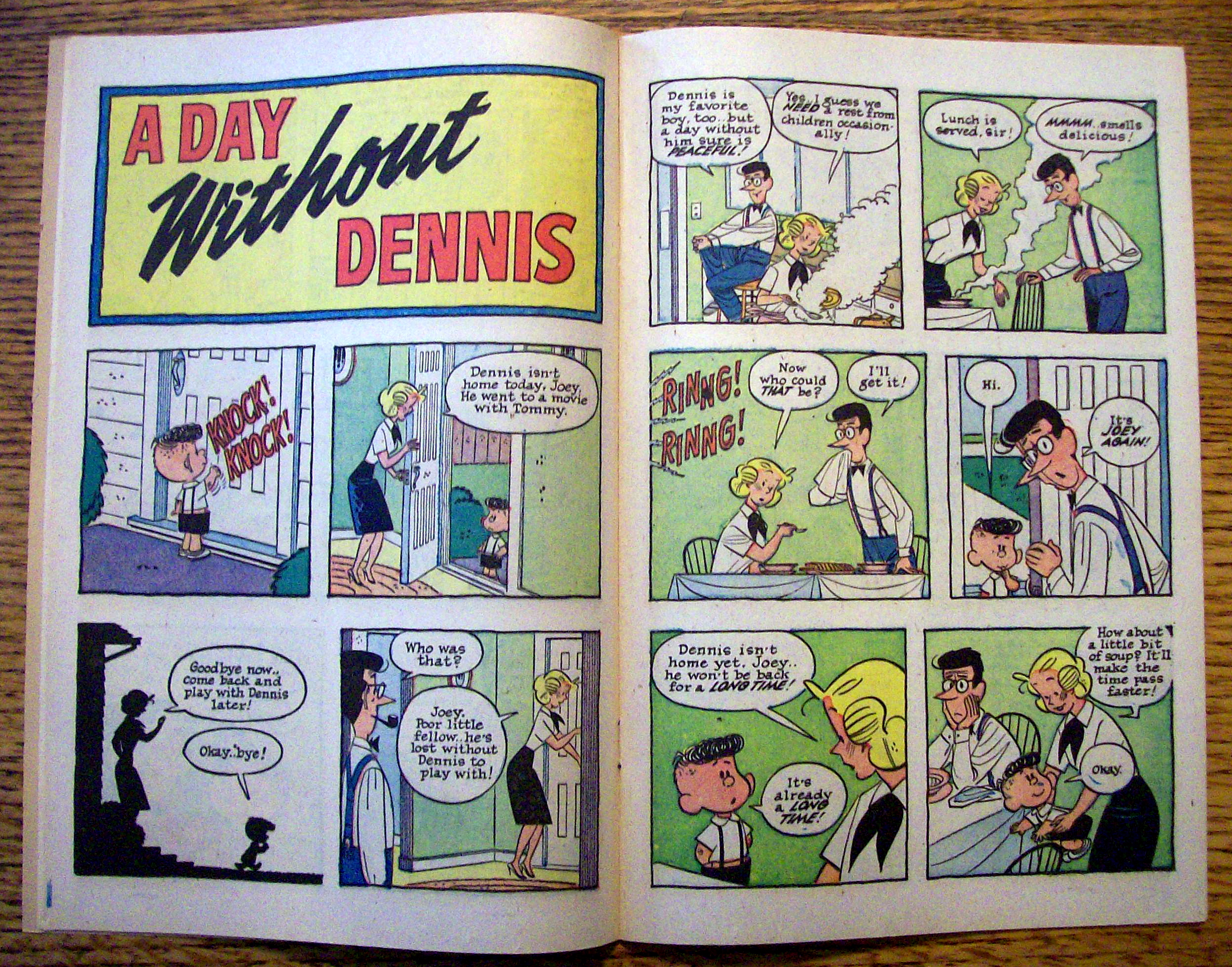 Dennis The Menace Comic #1-Summer 1961-Dennis & Joey