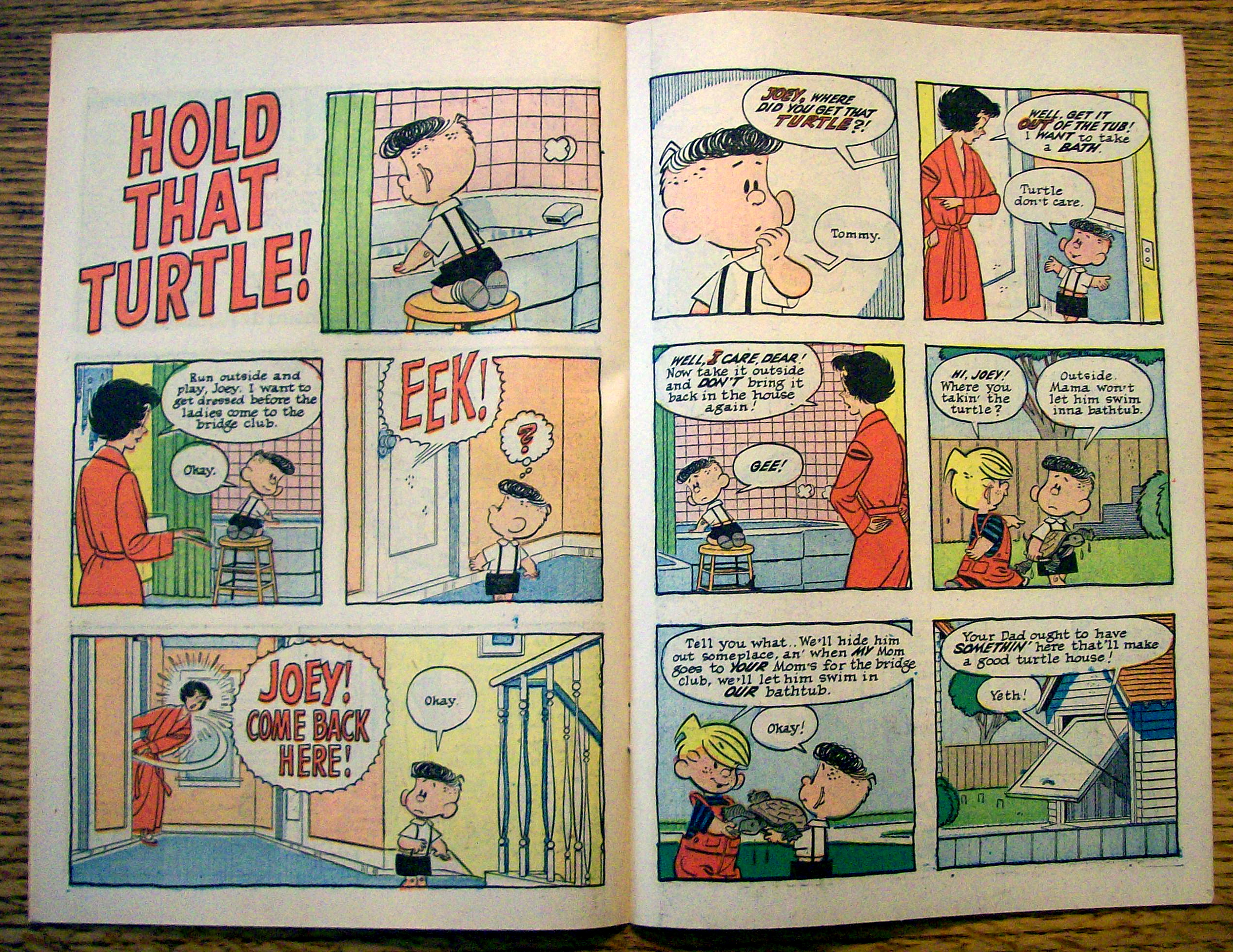 Dennis The Menace Comic #1-Summer 1961-Dennis & Joey