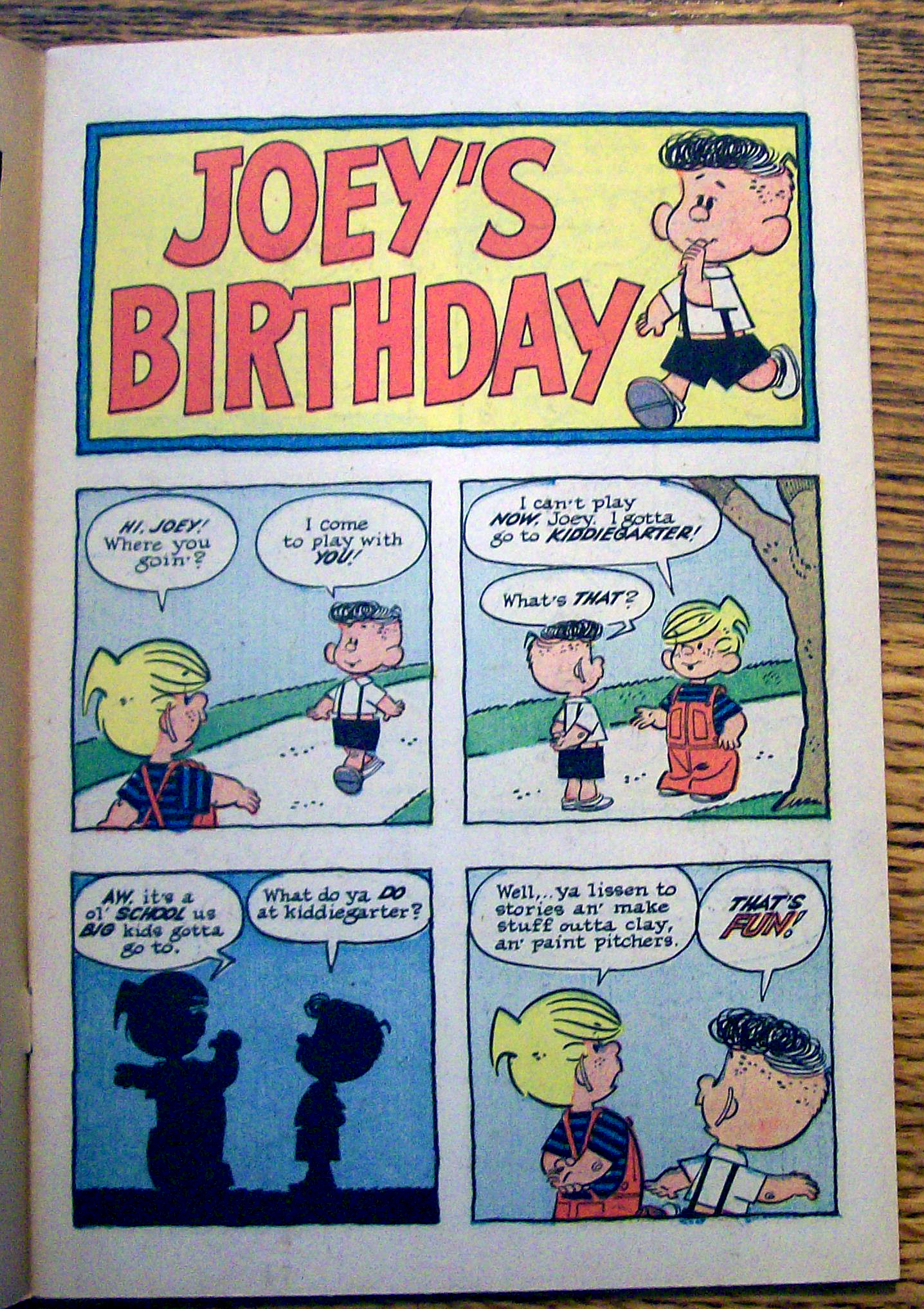 Dennis The Menace Comic #1-Summer 1961-Dennis & Joey
