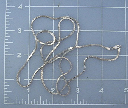 Sterling Silver Chain Necklace