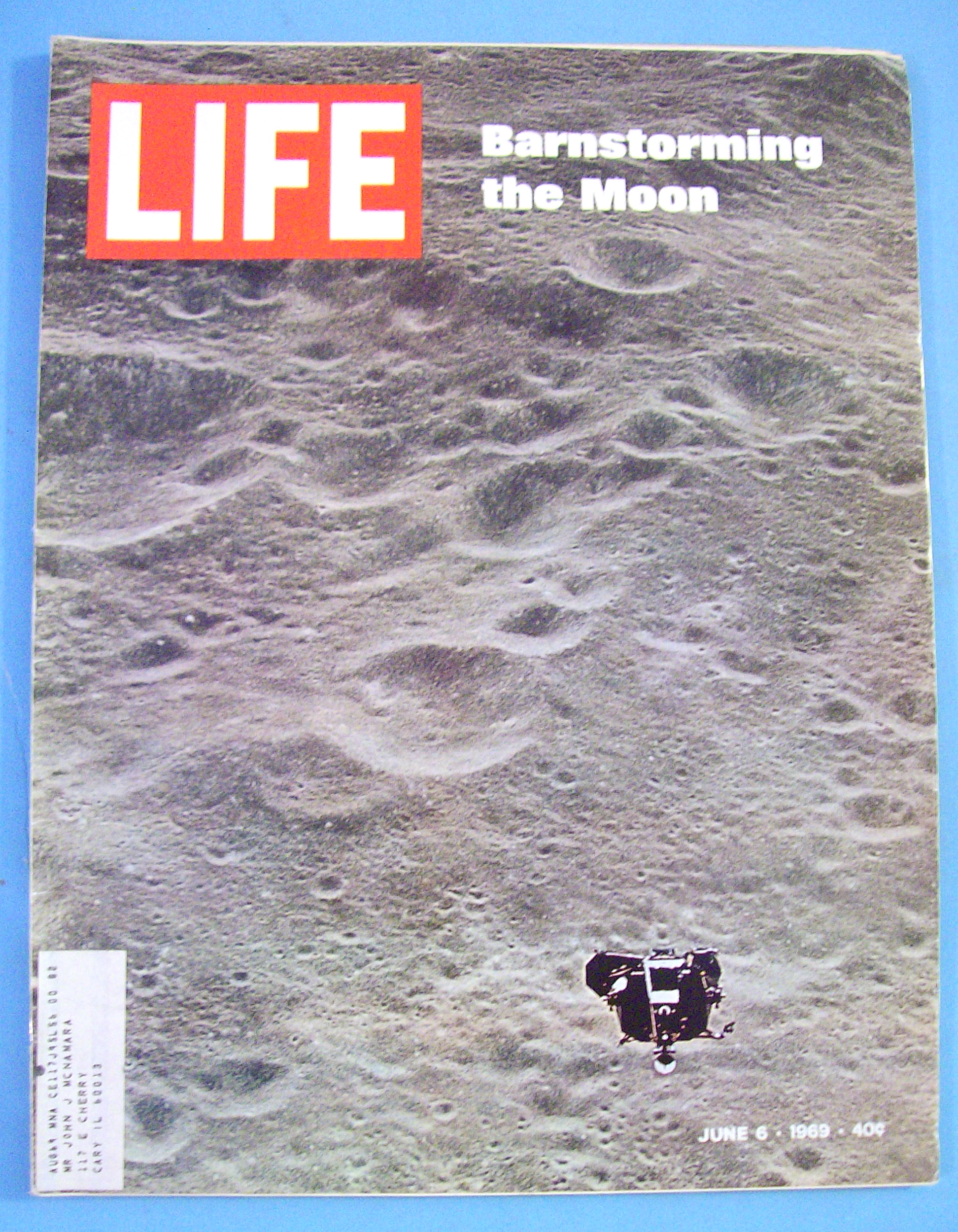 Life Magazine-June 6, 1969-Barnstorming The Moon