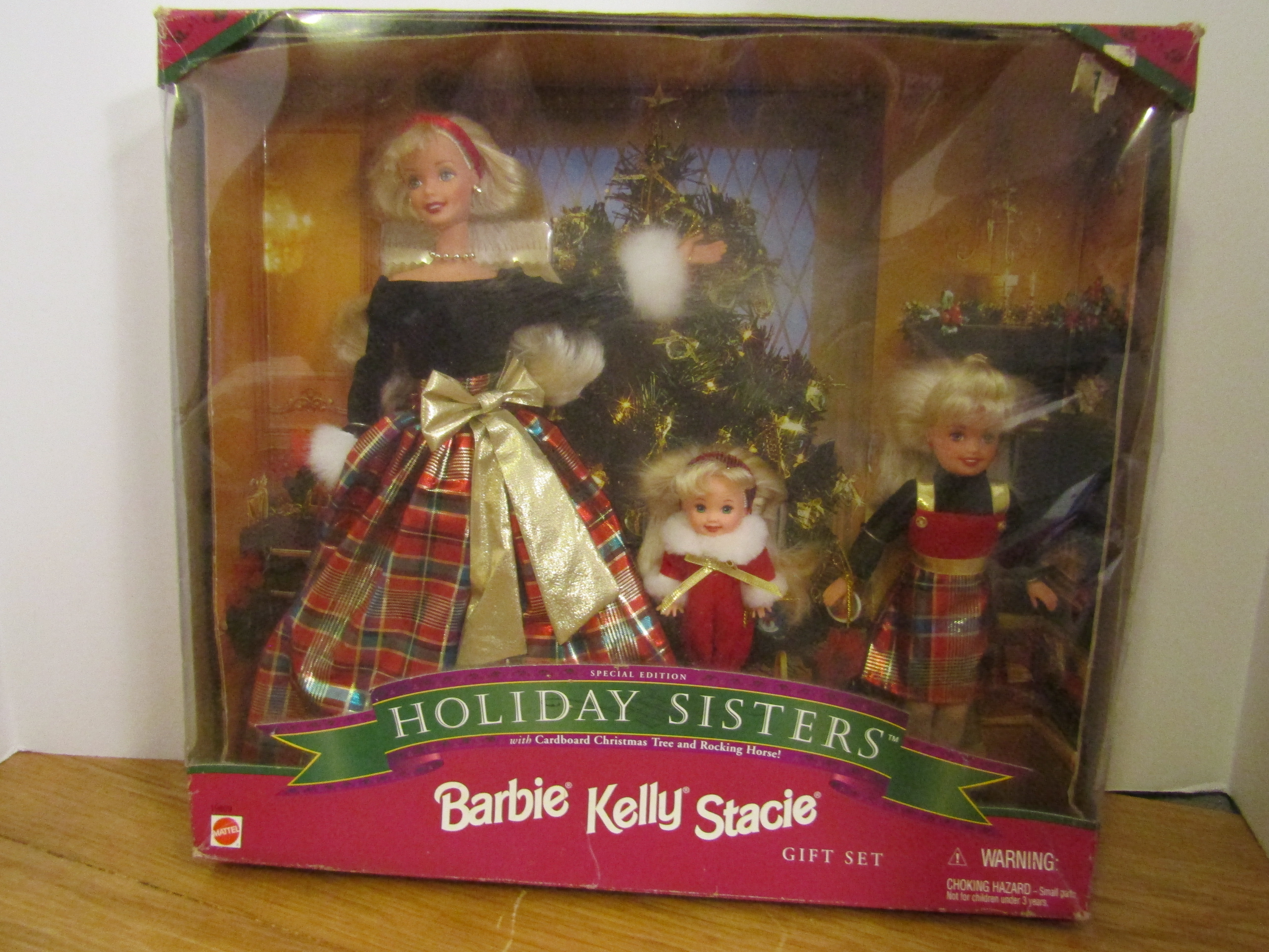 Special Edition Holiday Sisters Barbie Kelly Stacie