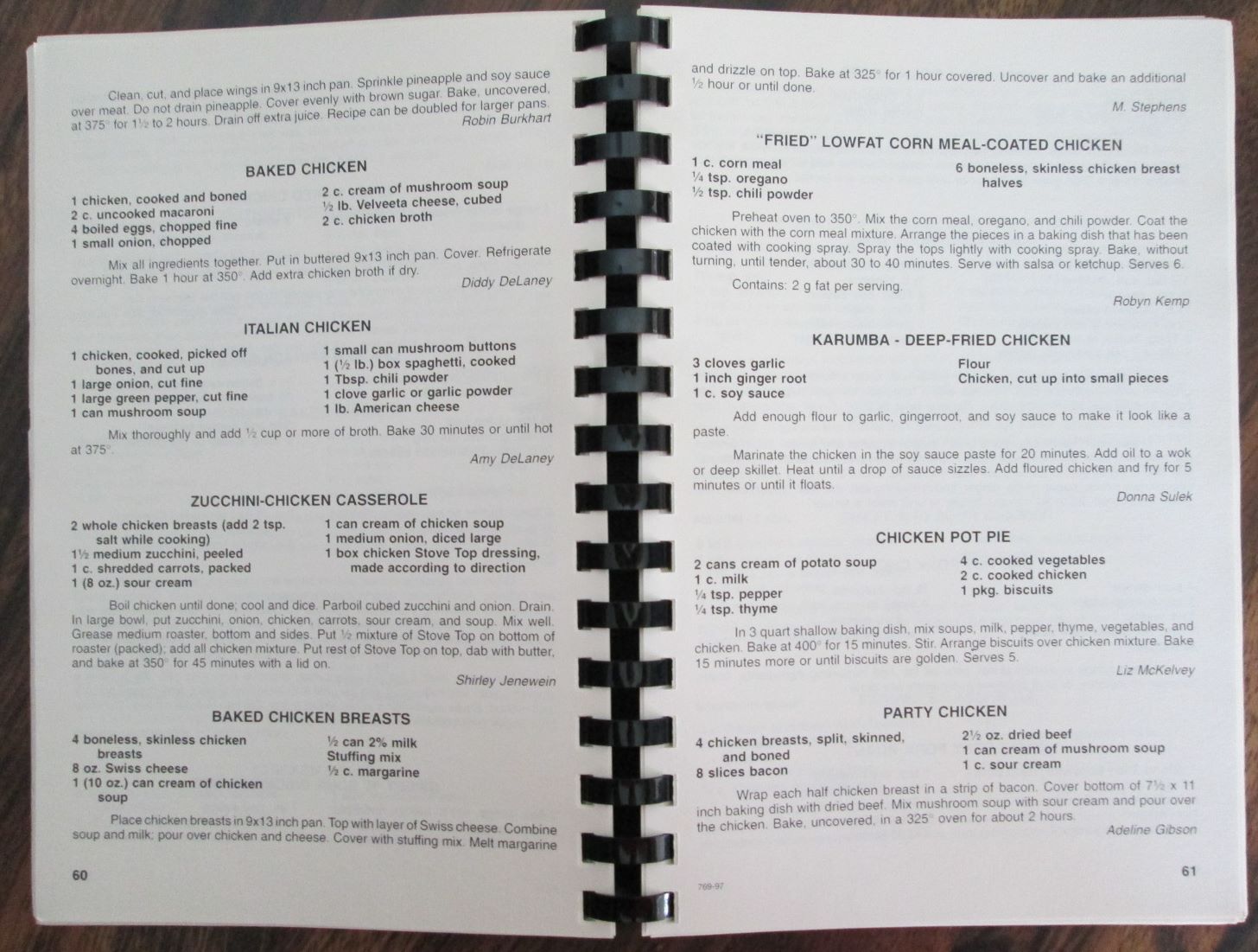 Serving Up Our Best Cookbook 1997