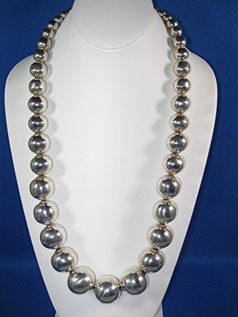 Mexico Taxco Sterling Silver  Beads 238 Grams