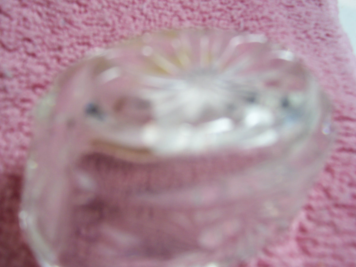 Western Germany Lead Crystal Salt Cellar
