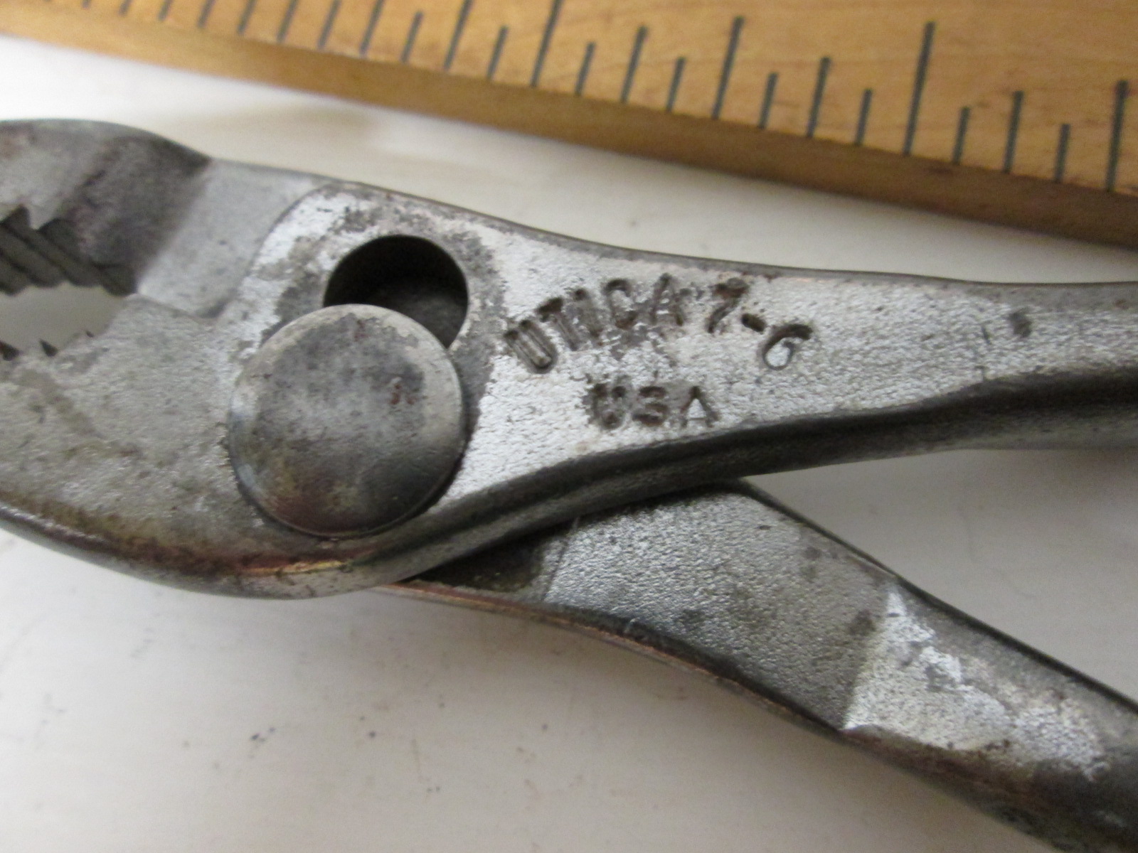 Utica Slip-Joint Combination Pliers No. 7-6 inch Vintage