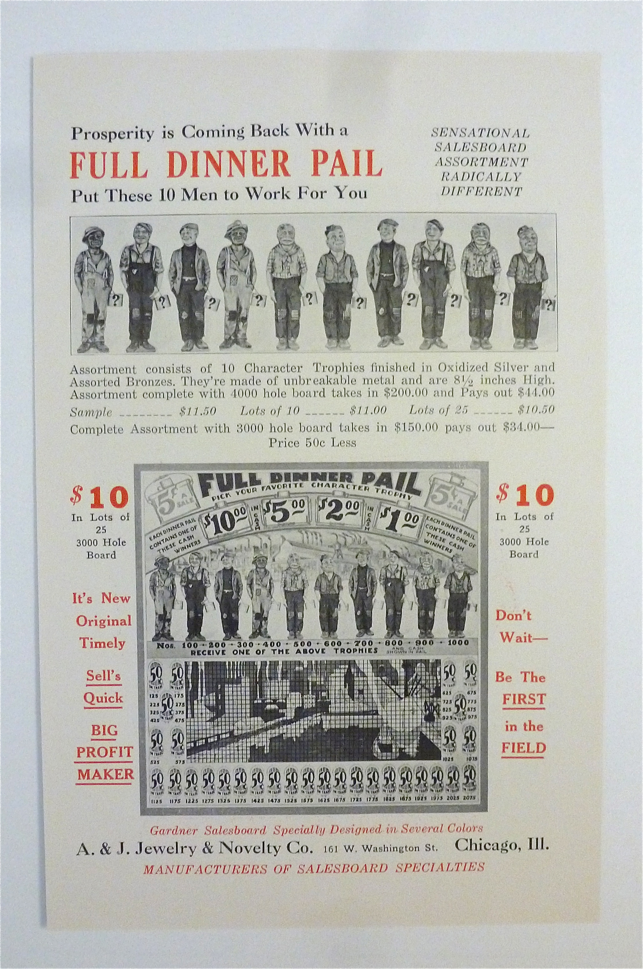 1932 Northwest Coin Machine with Fan-Tan