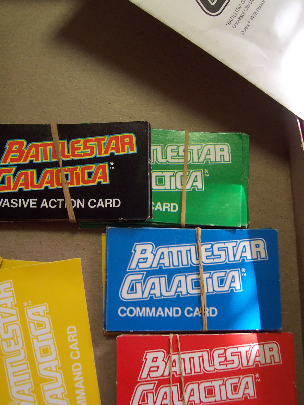 Battlestar Galactica Game Parker Bros 1978