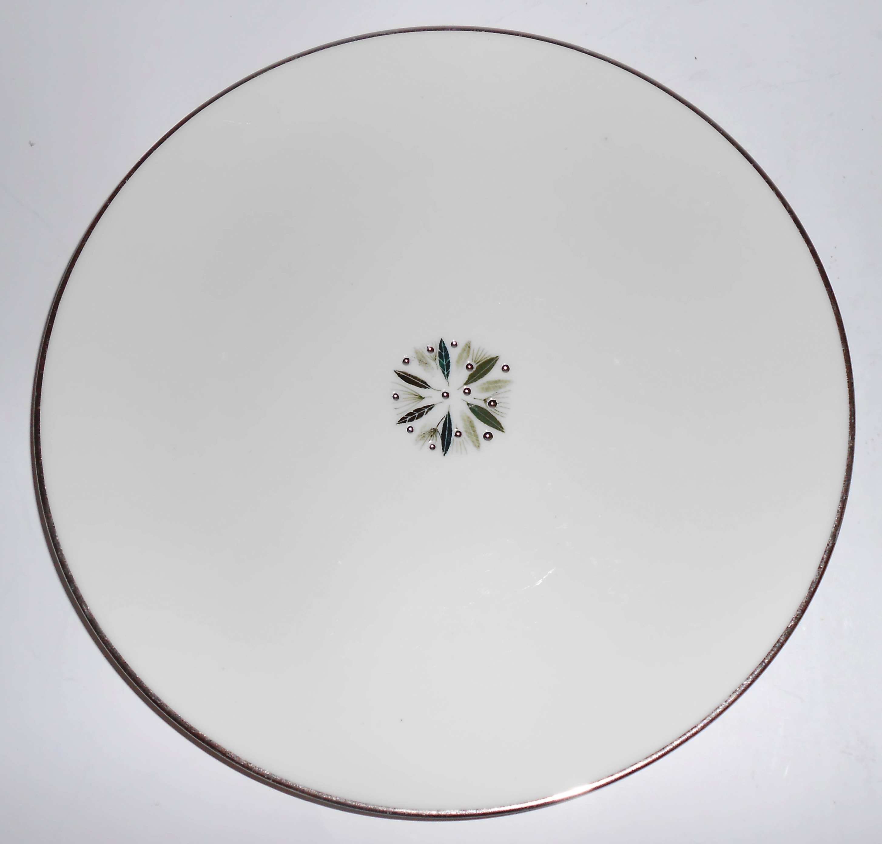 Sascha Brastoff Pottery Porcelain La Jolla Lunch Plate!