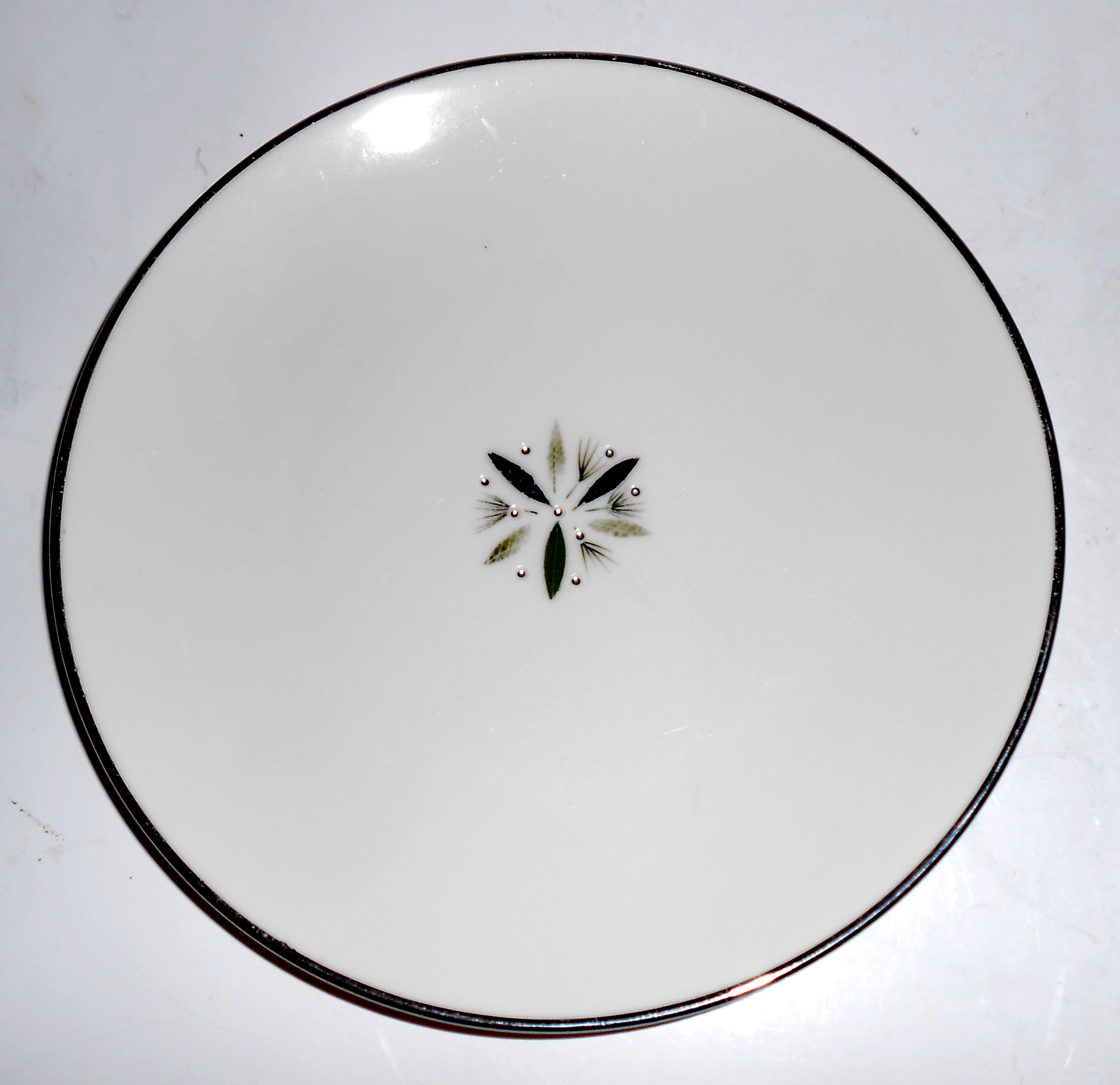 Sascha Brastoff Pottery Porcelain La Jolla Lunch Plate!