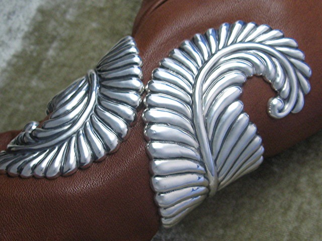 Taxco Sterling Silver Clamper Bracelet Melicio Rodrigue