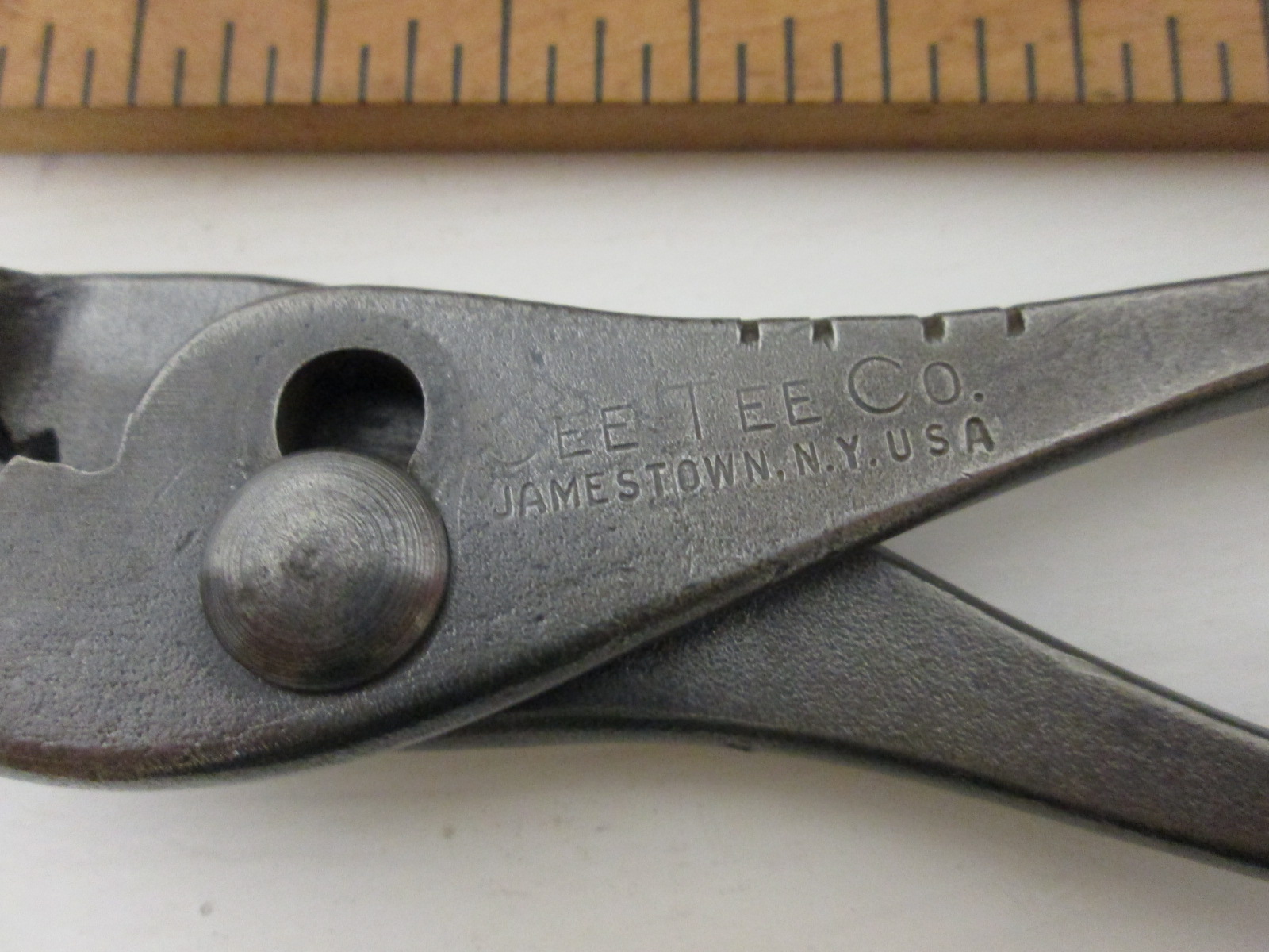 CEE TEE Slip-Joint Combination Pliers 6 inch Vintage
