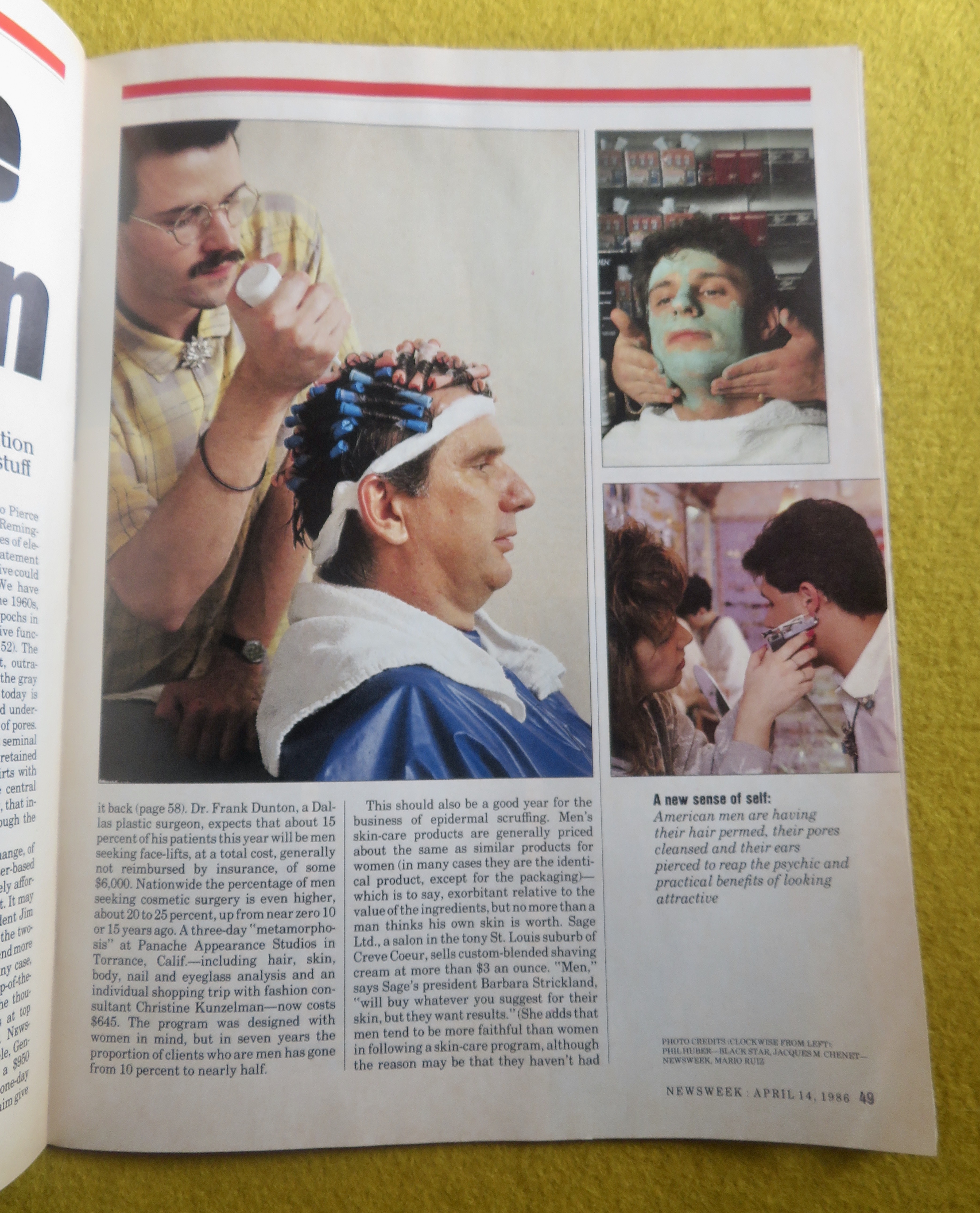 Newsweek Magazine April 14, 1986 Pierce Brosnan