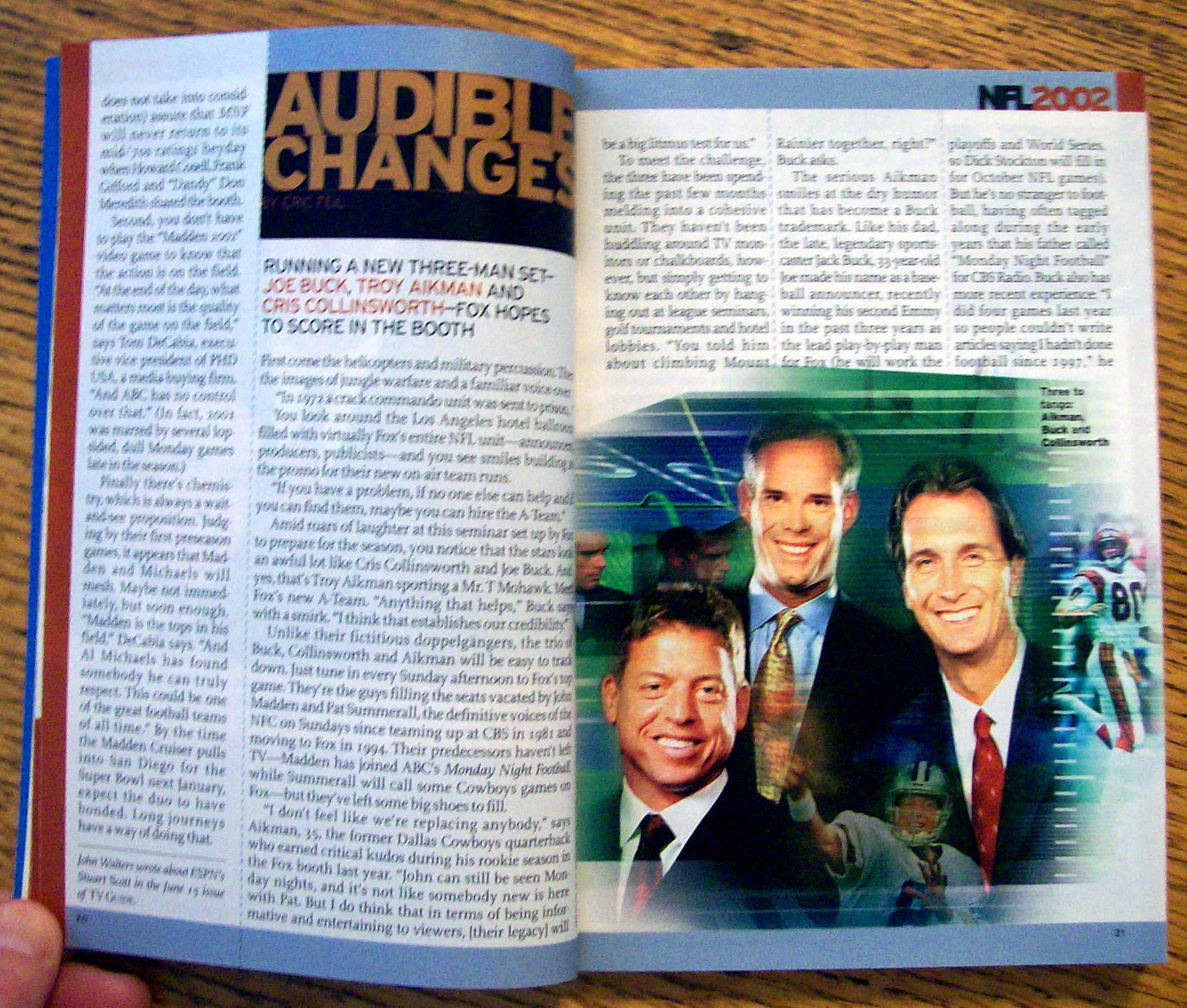 TV Guide-August 31-September 6, 2002-Brian Urlacher
