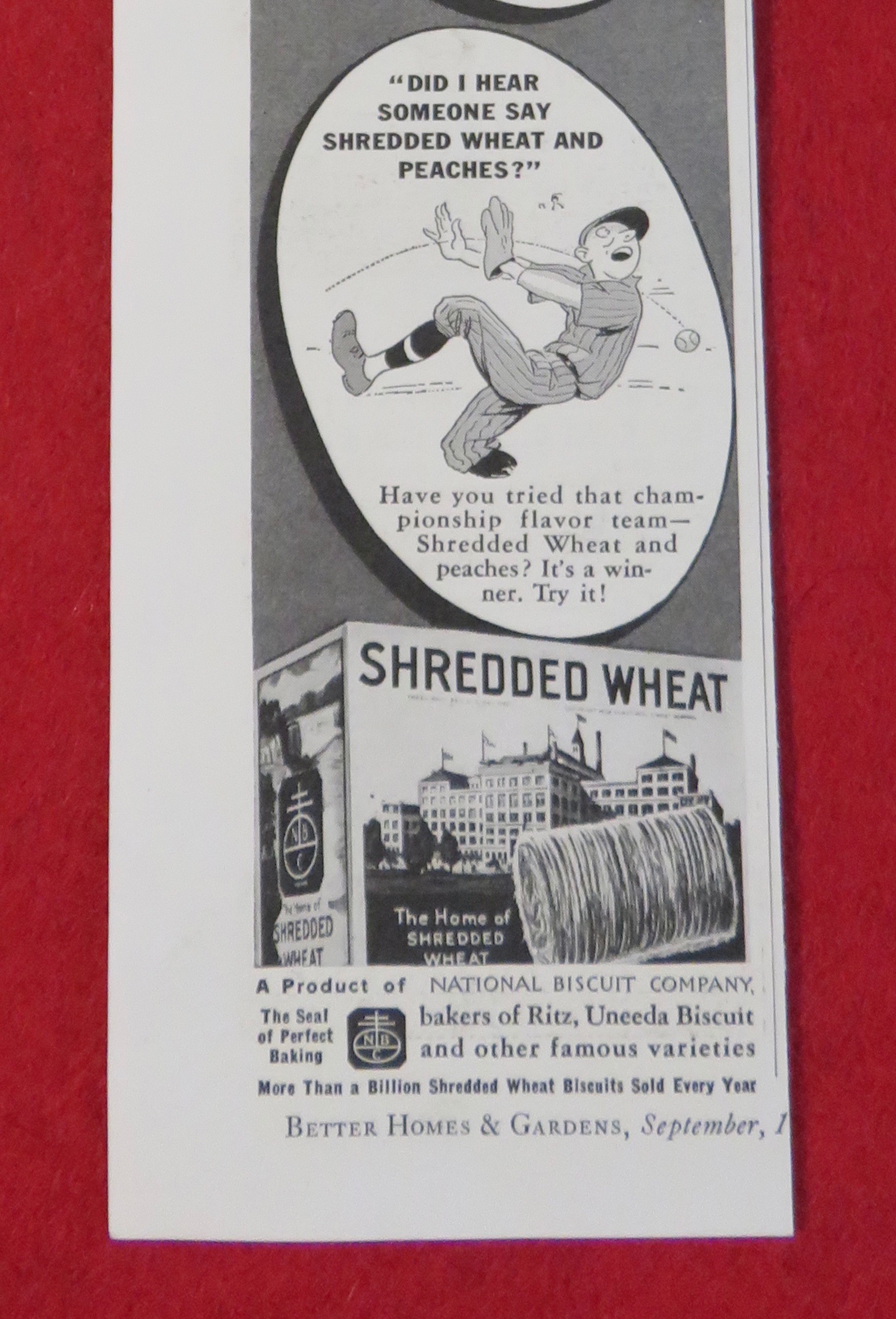 1937 Shredded Wheat with 3 Different Scenes