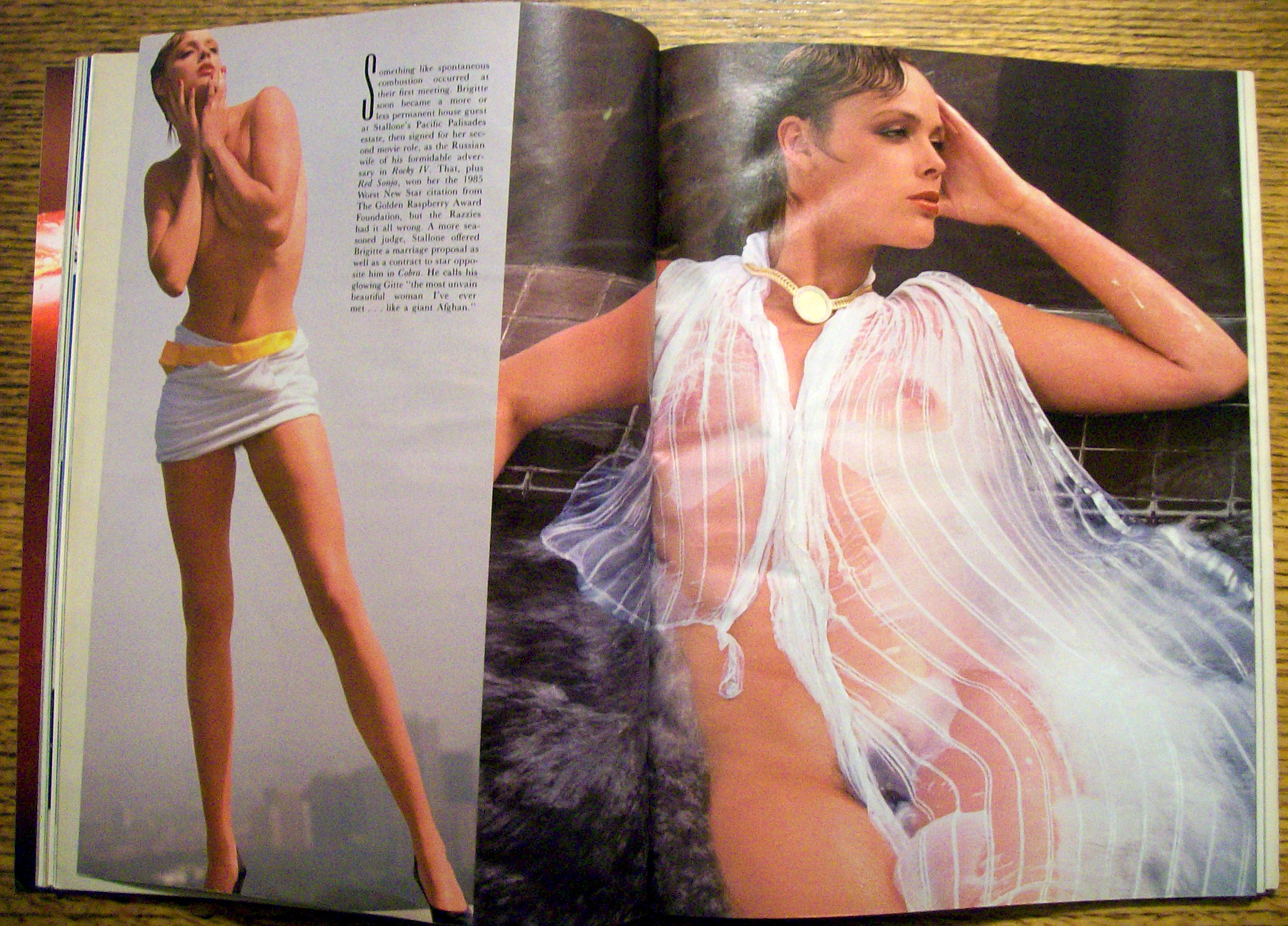 Playboy Magazine-August 1986-Ava Fabian