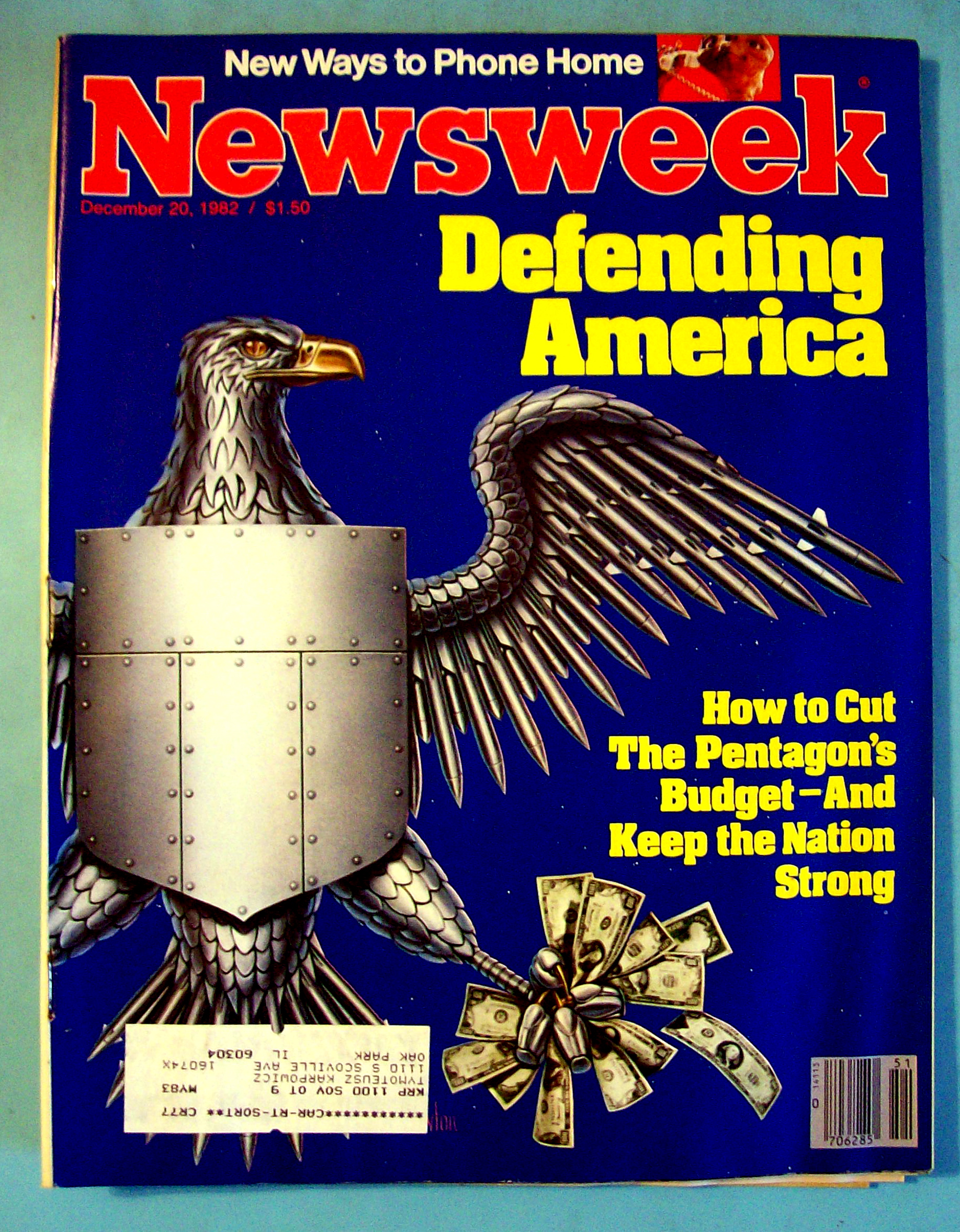Newsweek Magazine -December 20, 1982- Defending America