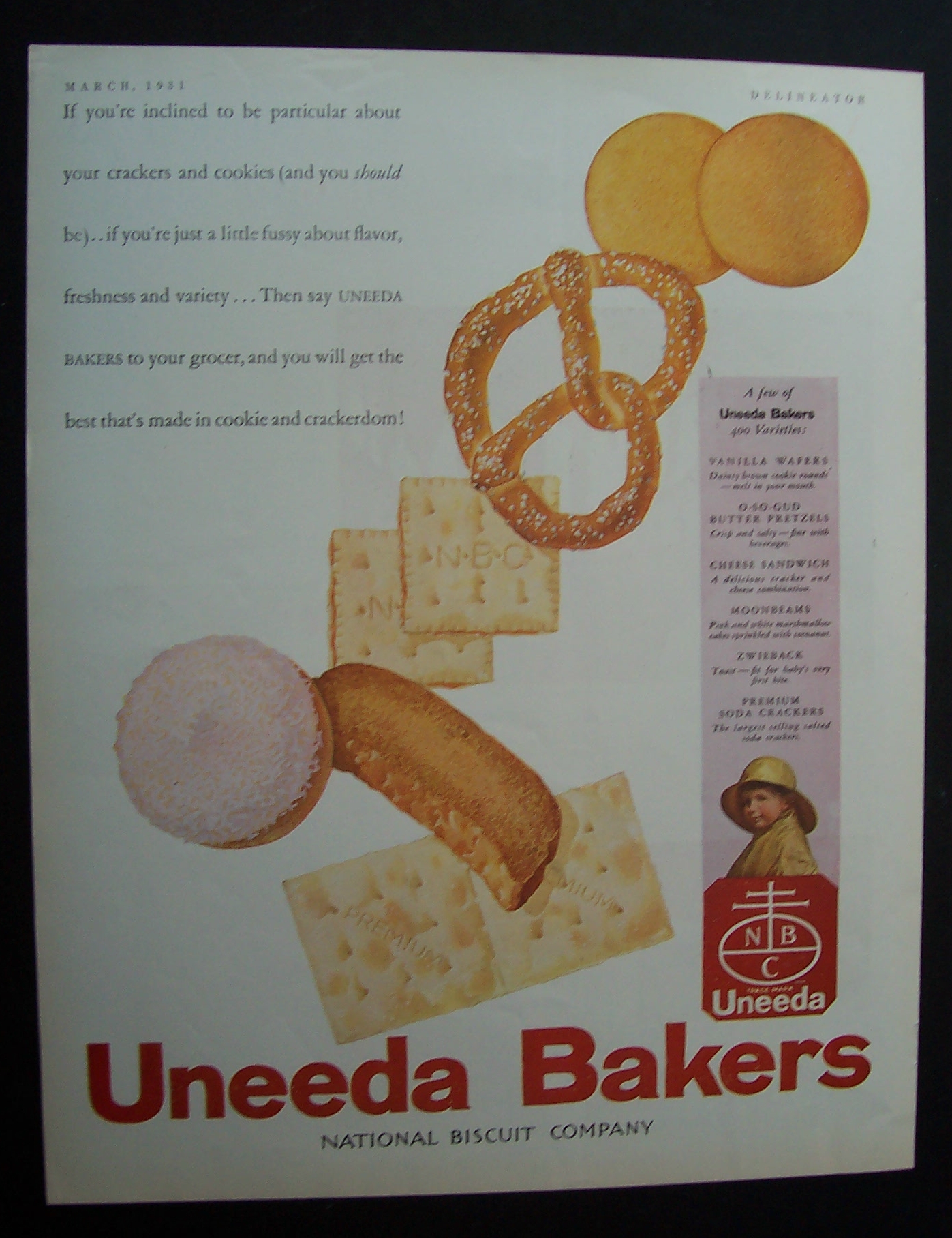 1931  Uneeda   Bakers