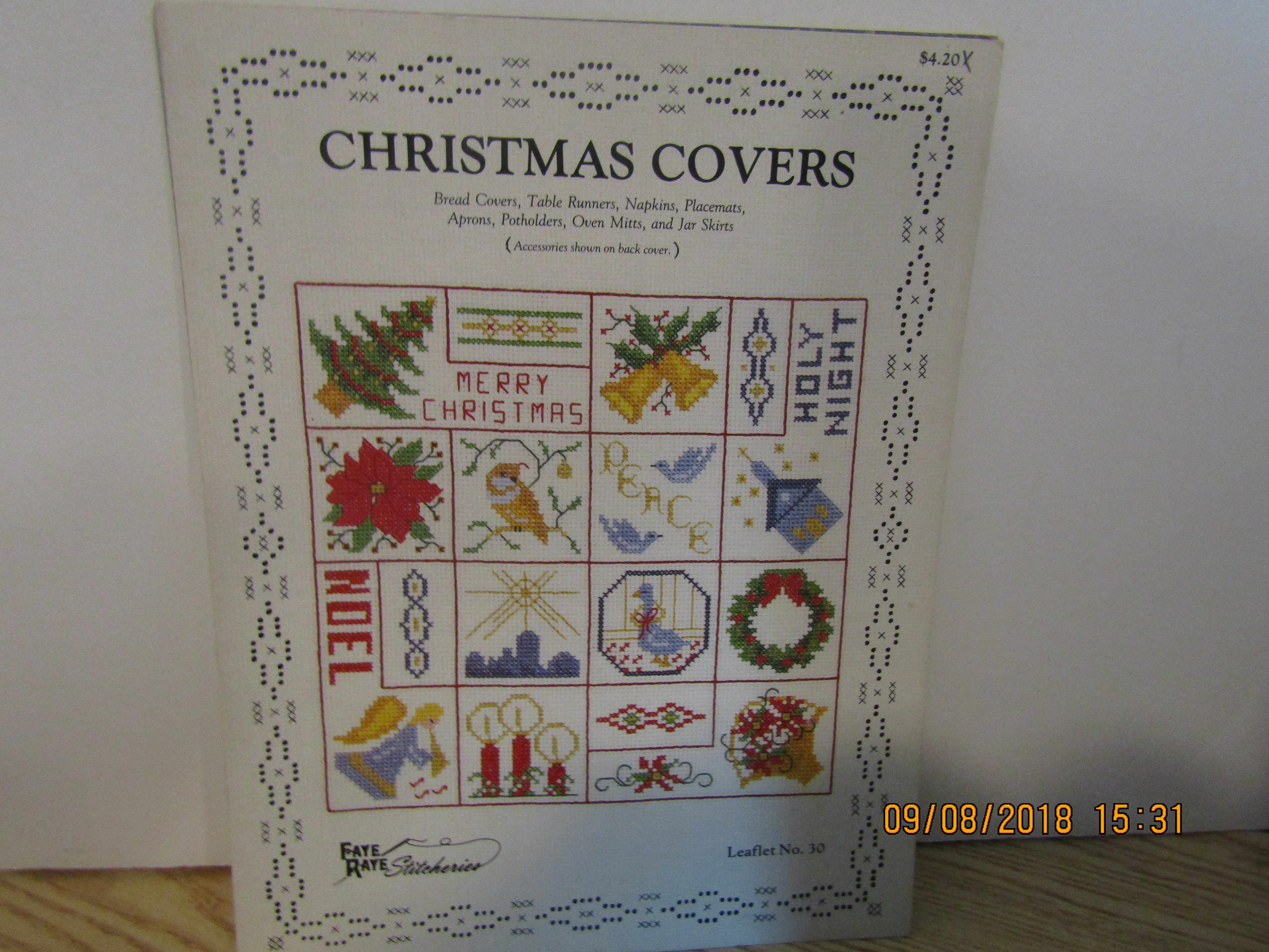 Faye-Raye Craft Book Christmas Covers #30