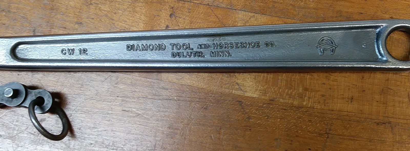 Diamond Chain Wrench 12 inch