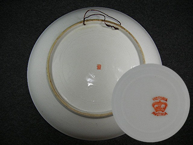 Porcelain Charger Angelica Kauffmann Victoria Austria