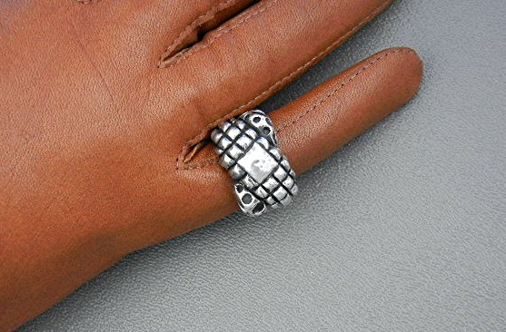 DIAN MALOUF Of Dallas Texas Sterling Silver Ring