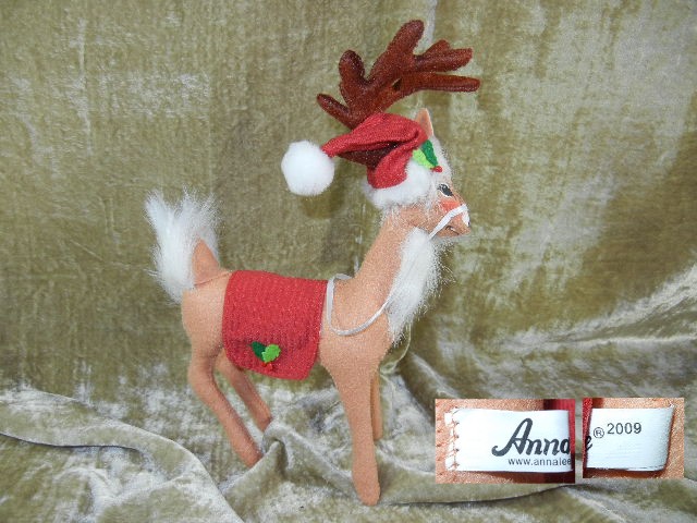 Cristmas Annalee 10 inch Reindeer 2009