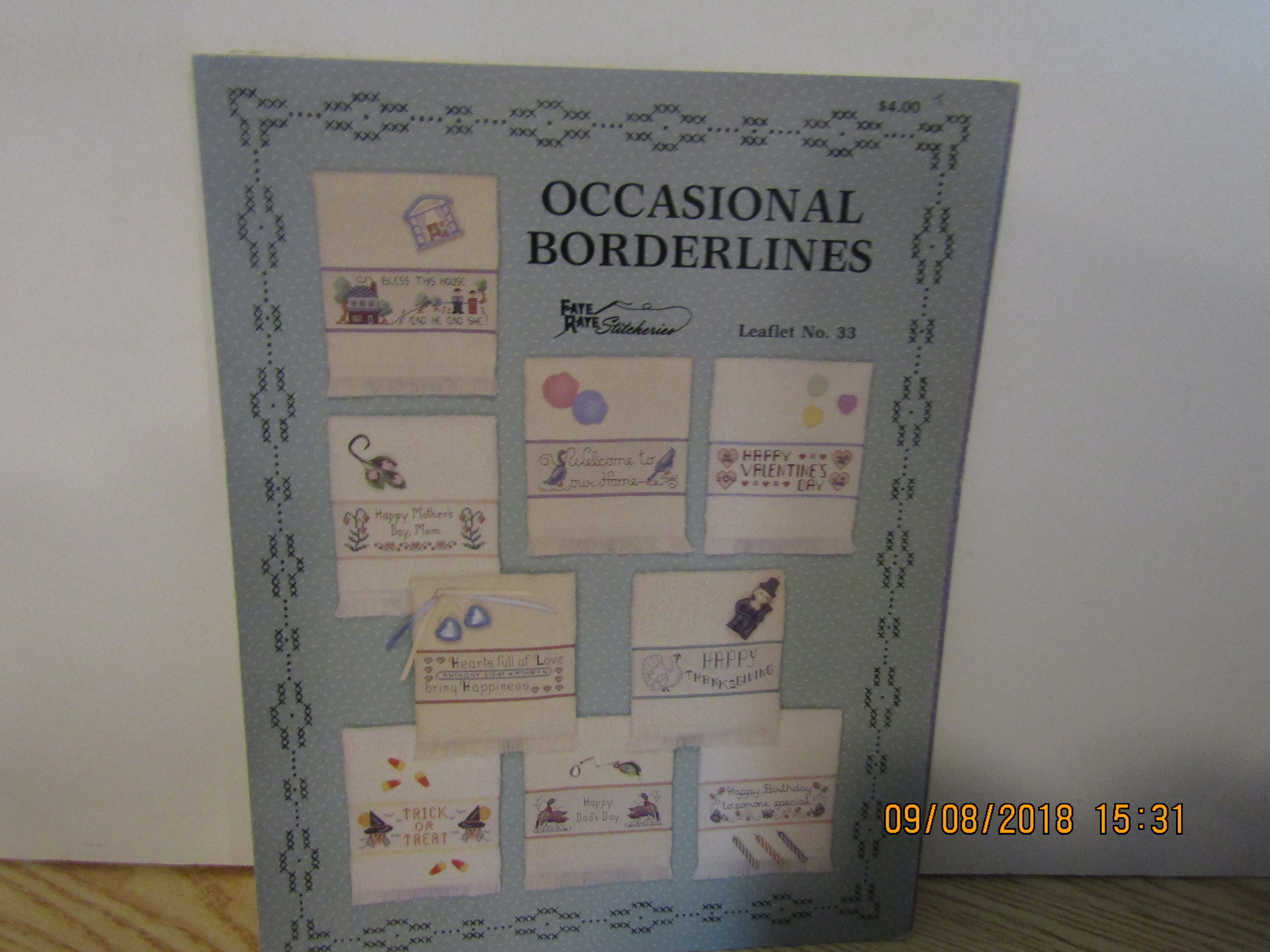 Faye-Raye Craft Book Occasional Borderlines  #33
