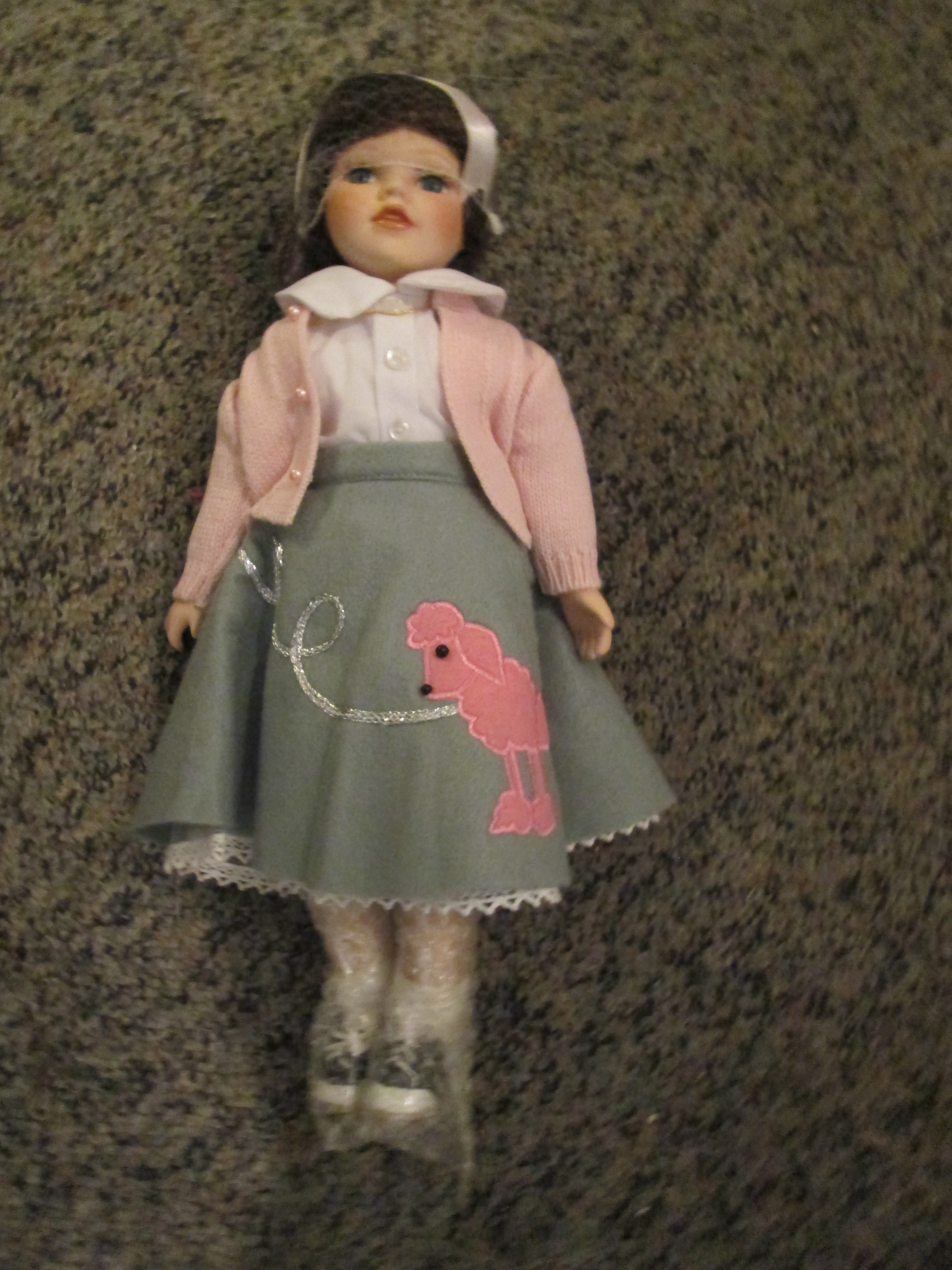 New Heritage Katie The Porcelain Poodle Skirt Doll