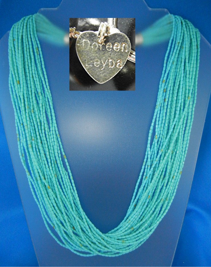Doreen Leyba Sleeping Beauty Turquoise Sterling Silver