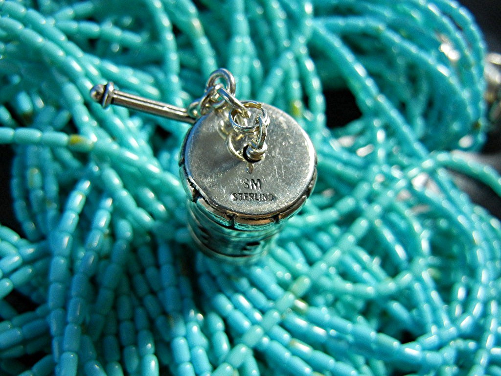 Doreen Leyba Sleeping Beauty Turquoise Sterling Silver