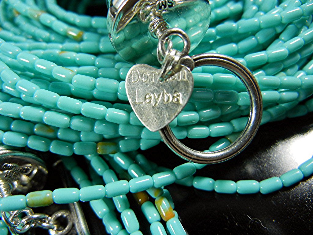 Doreen Leyba Sleeping Beauty Turquoise Sterling Silver