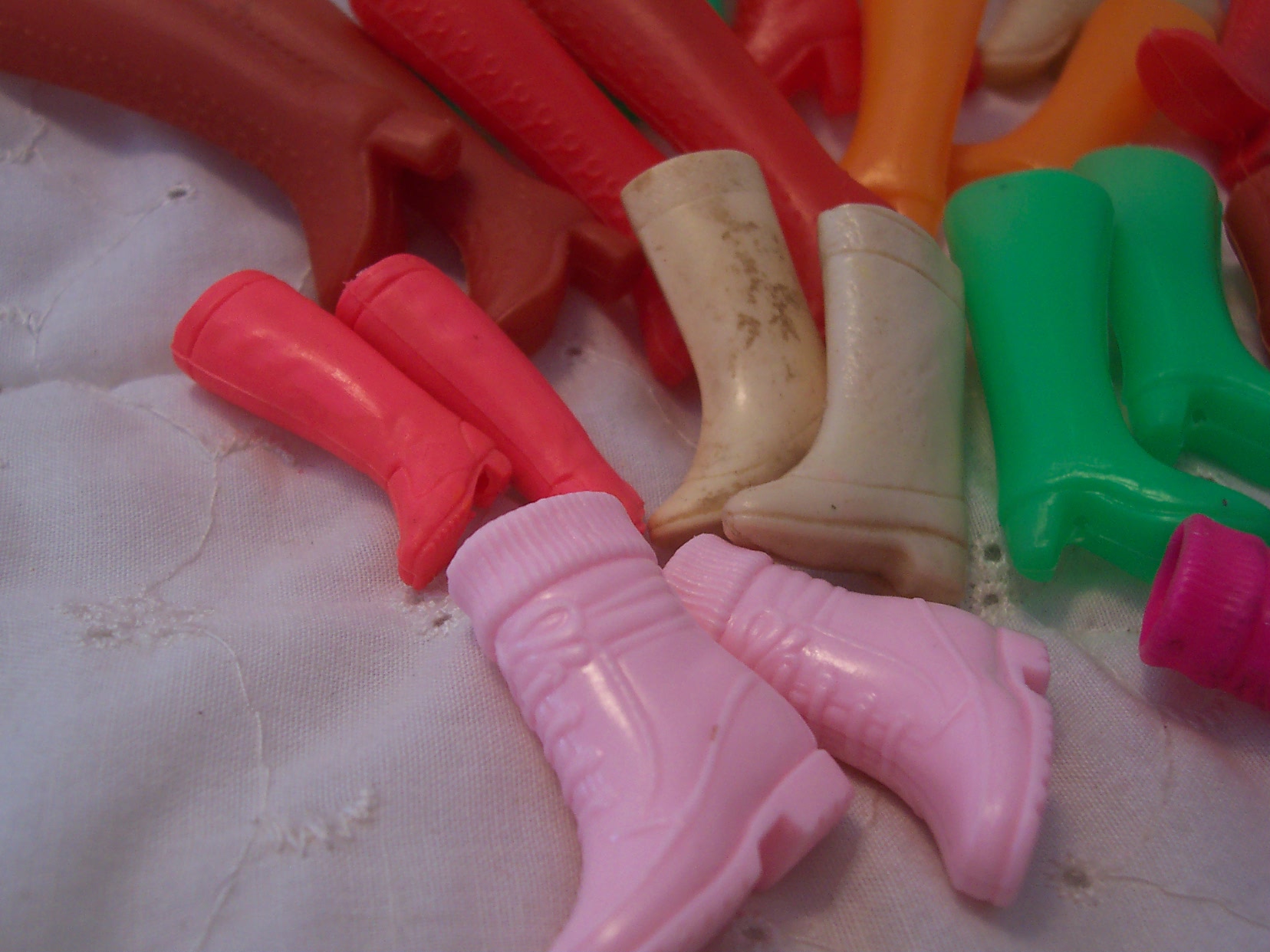 Barbie Doll Boot Lot 13 Pair