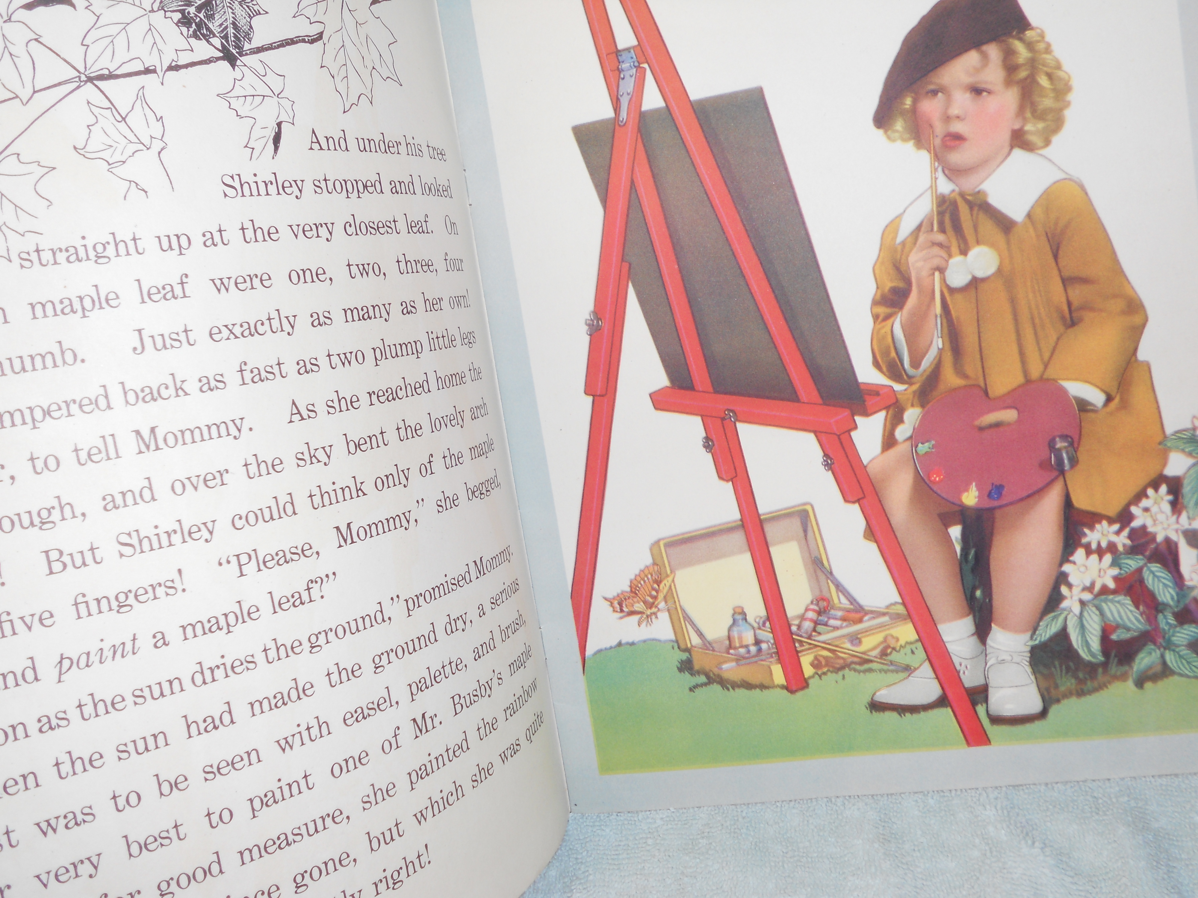 Shirley Temple At Play Book, 1935