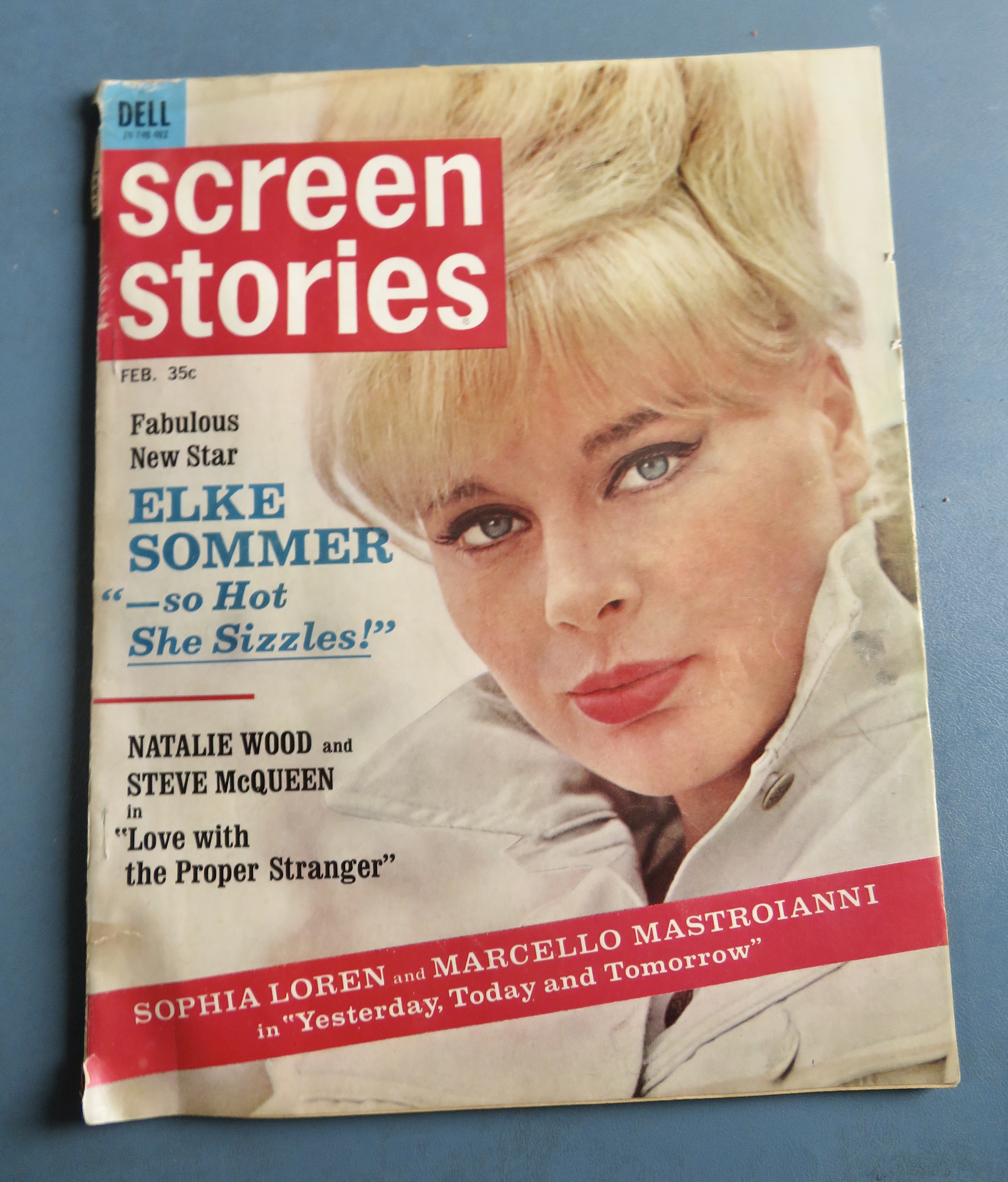 Screen Stories Magazine February 1964 Elke Sommer