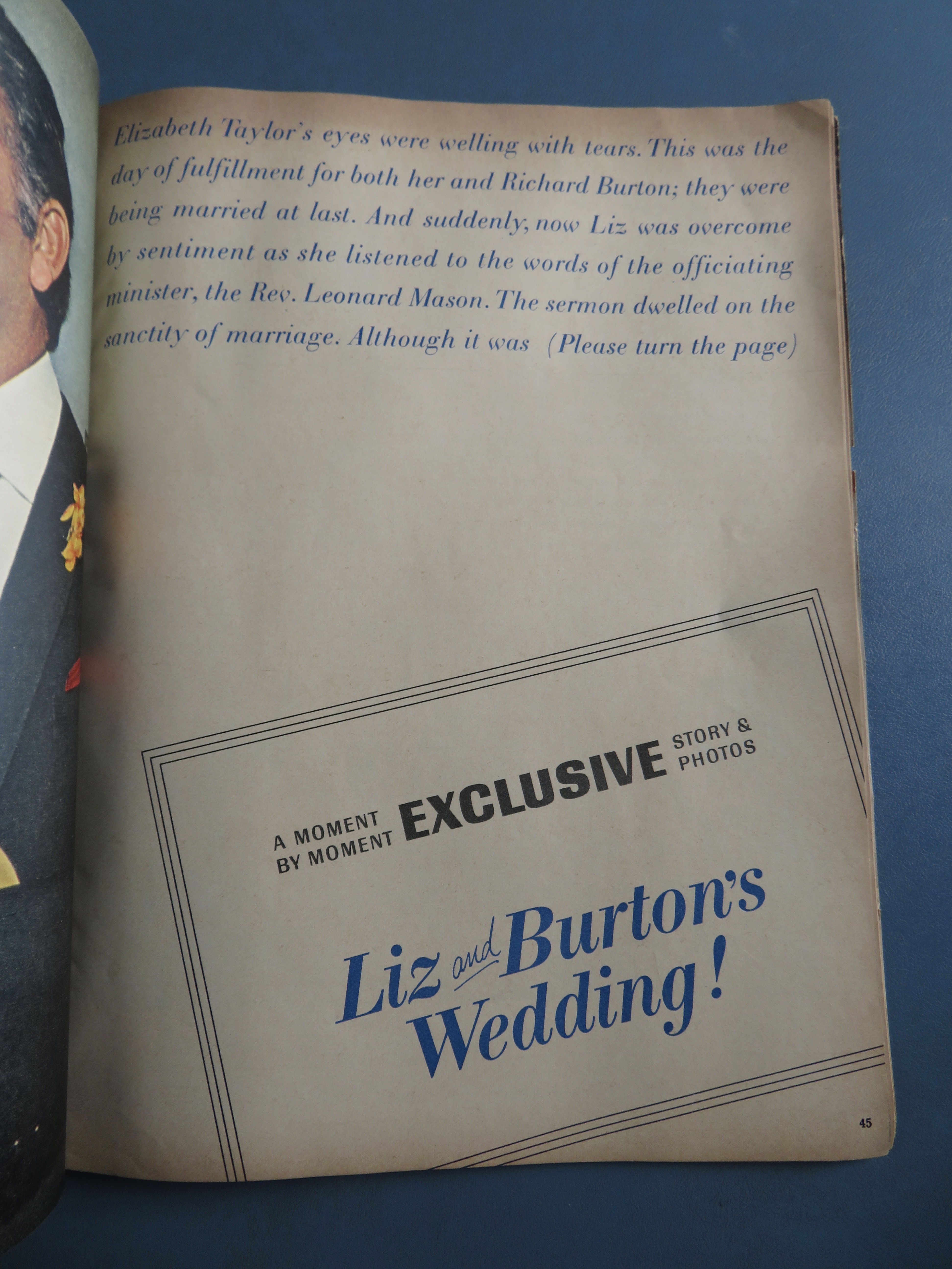 Photoplay Magazine June 1964 Liz & Burton's Wedding