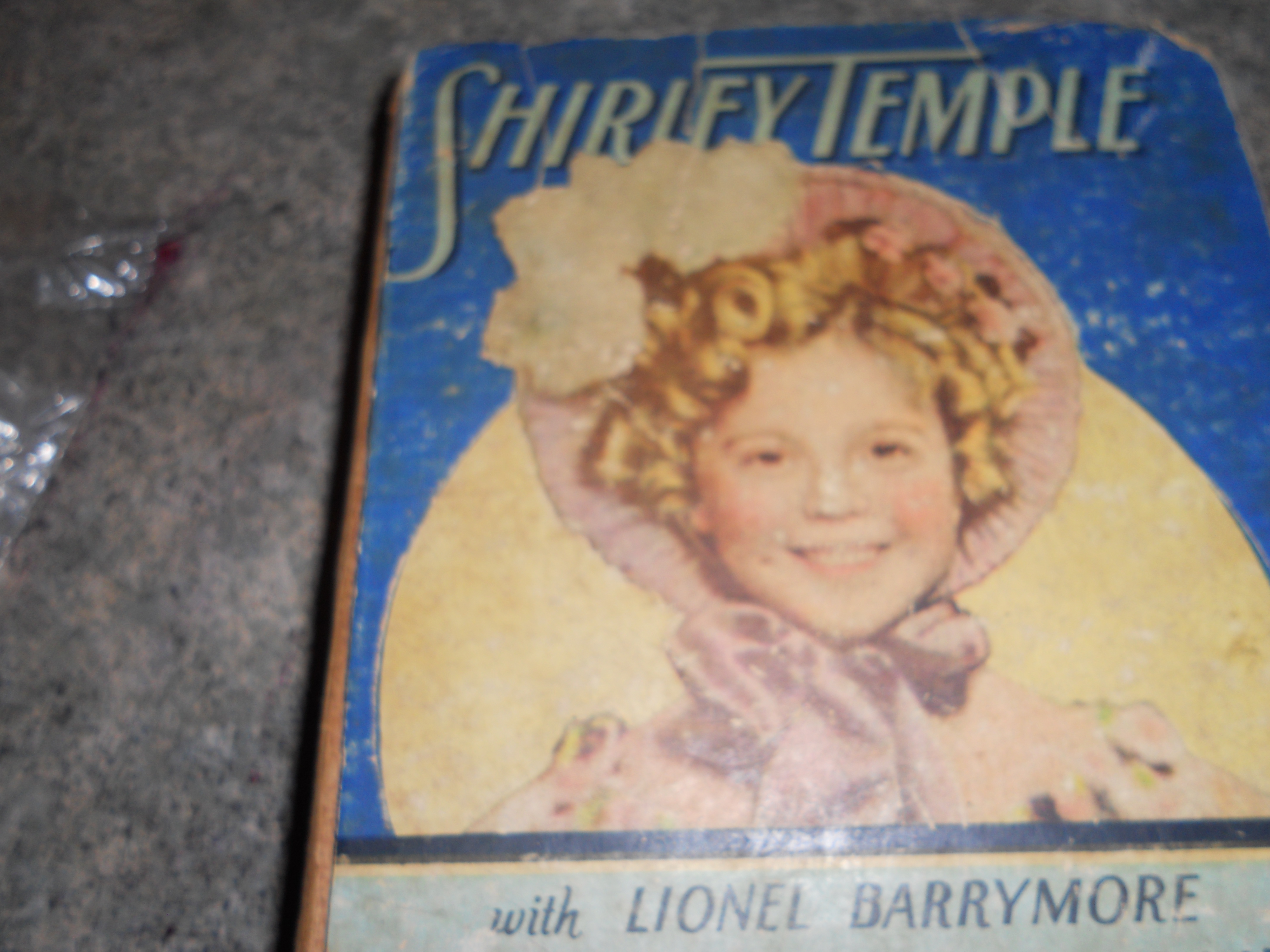 Shirley Temple Book Little Colonel 1940's