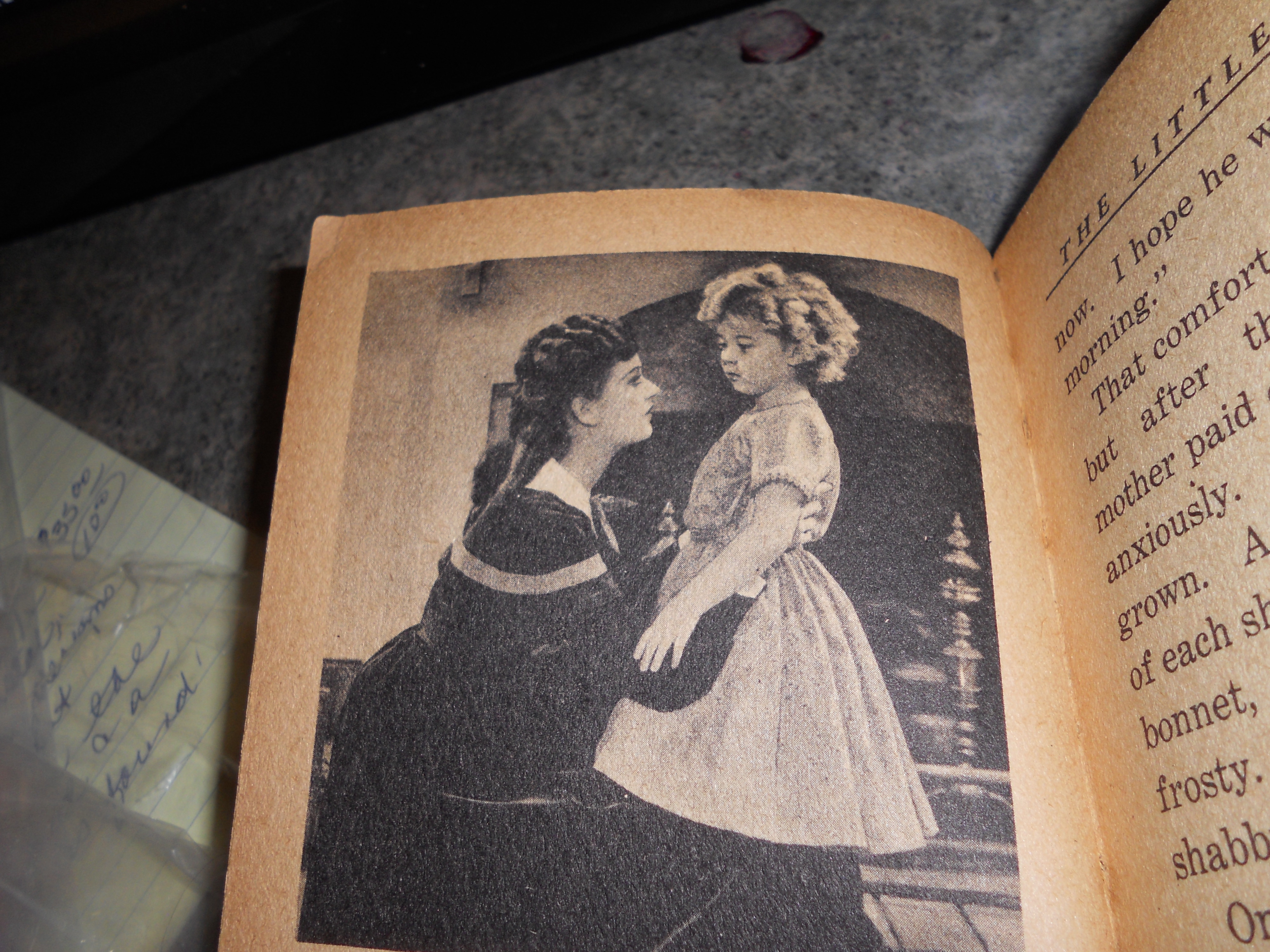 Shirley Temple Book Little Colonel 1940's