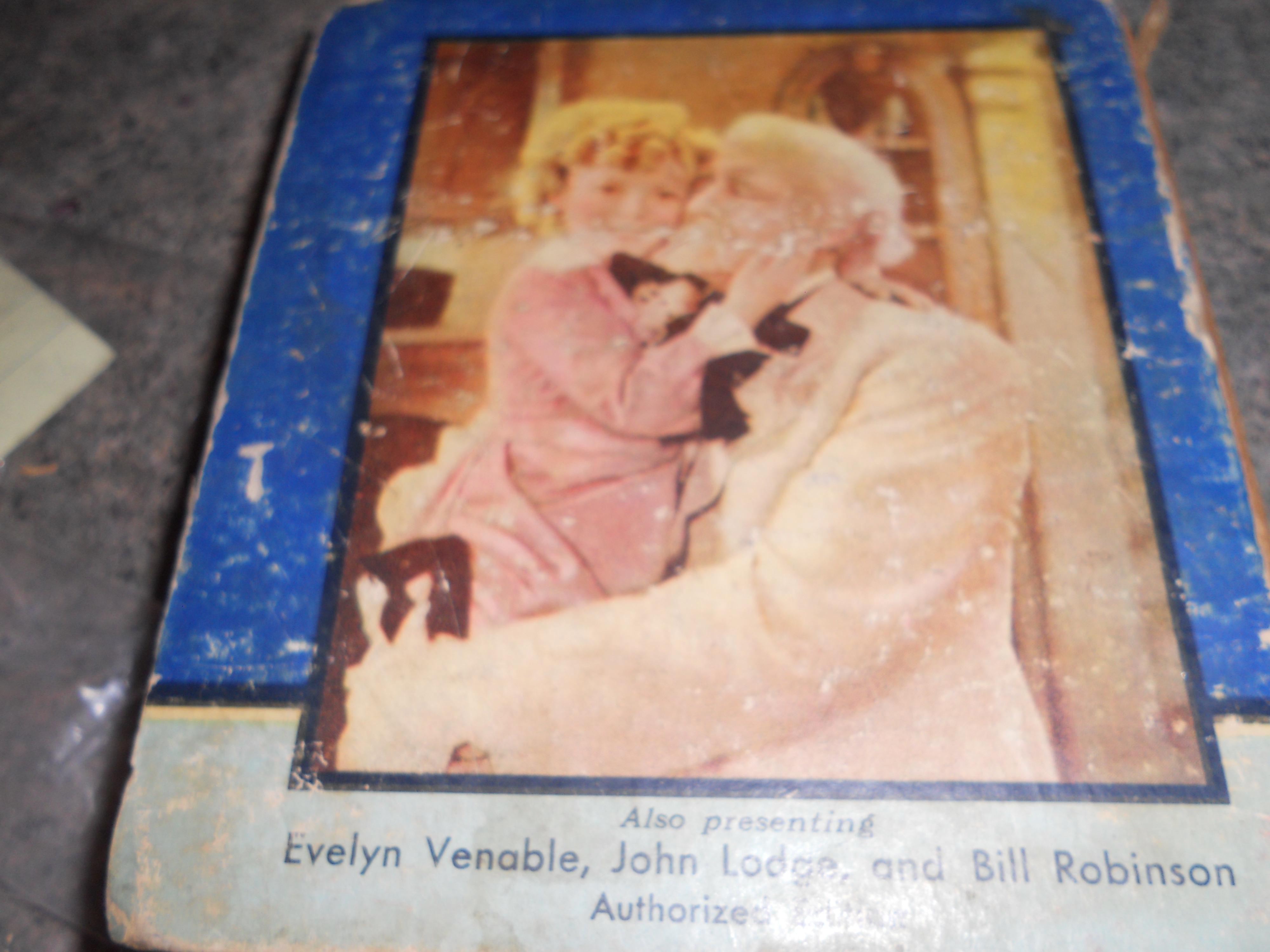 Shirley Temple Book Little Colonel 1940's