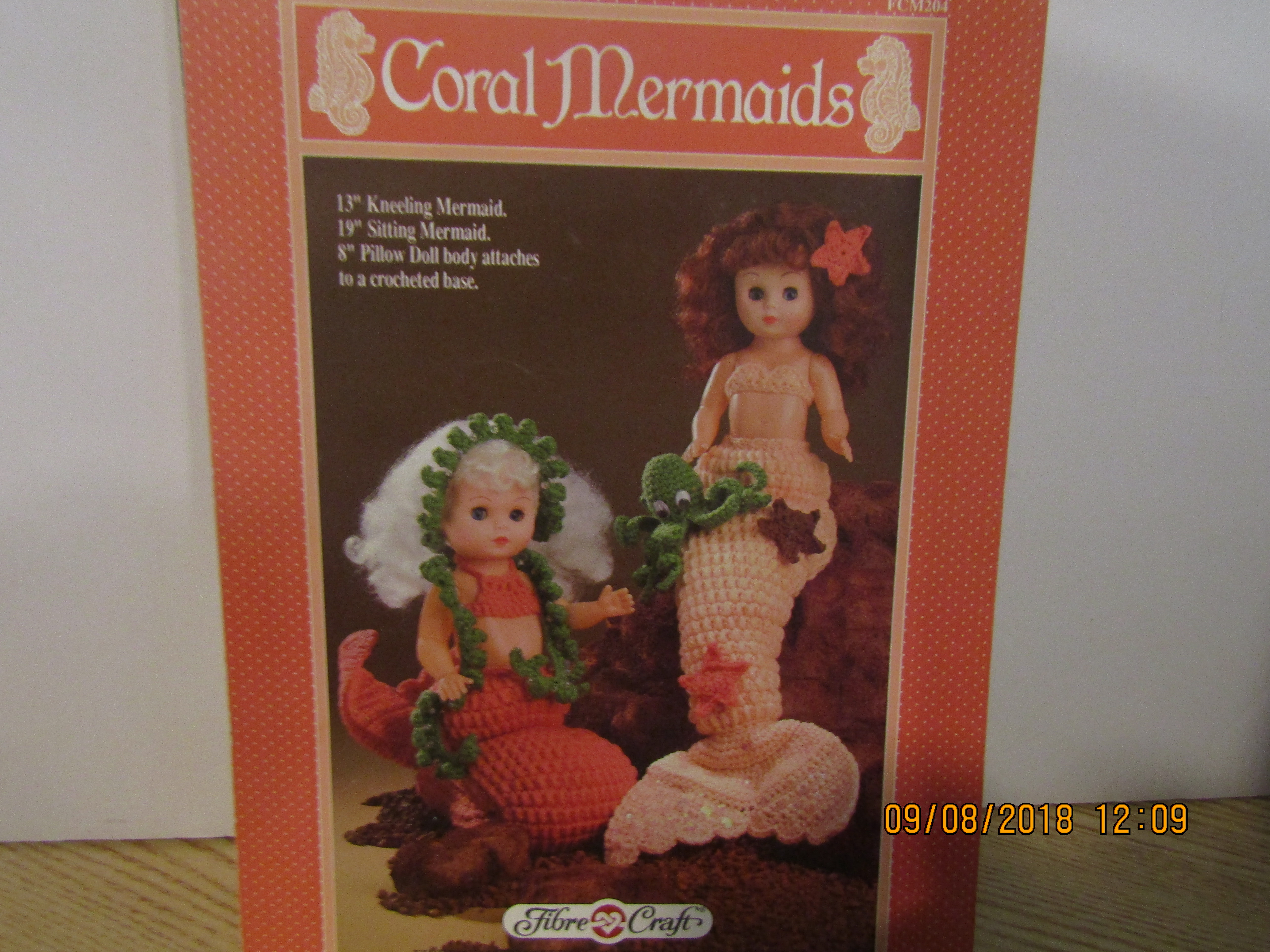 Fibre-Craft Book Coral Mermaids Outfit #204