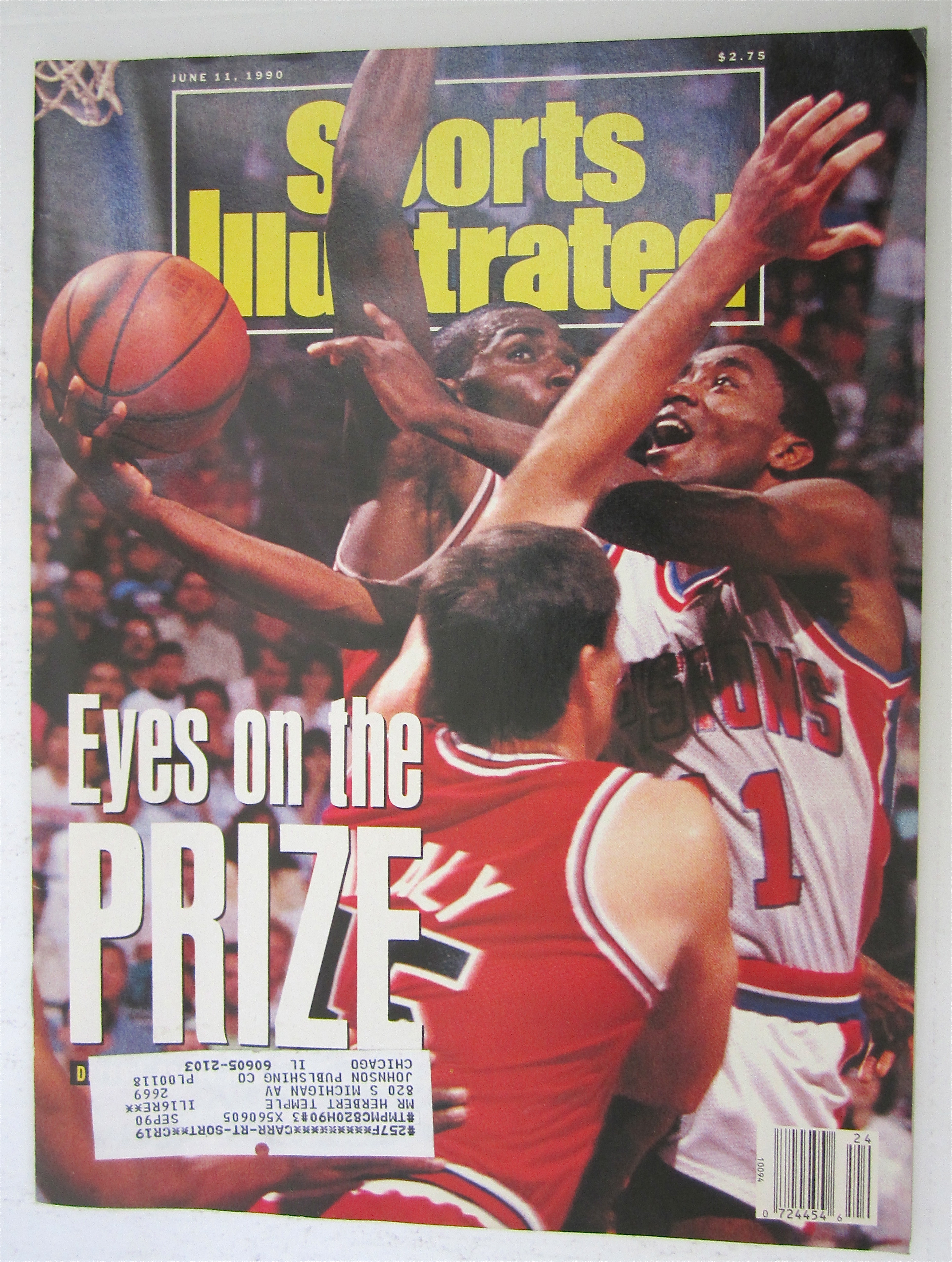 Sports Illustrated-June 11, 1990-Eyes On The Prize